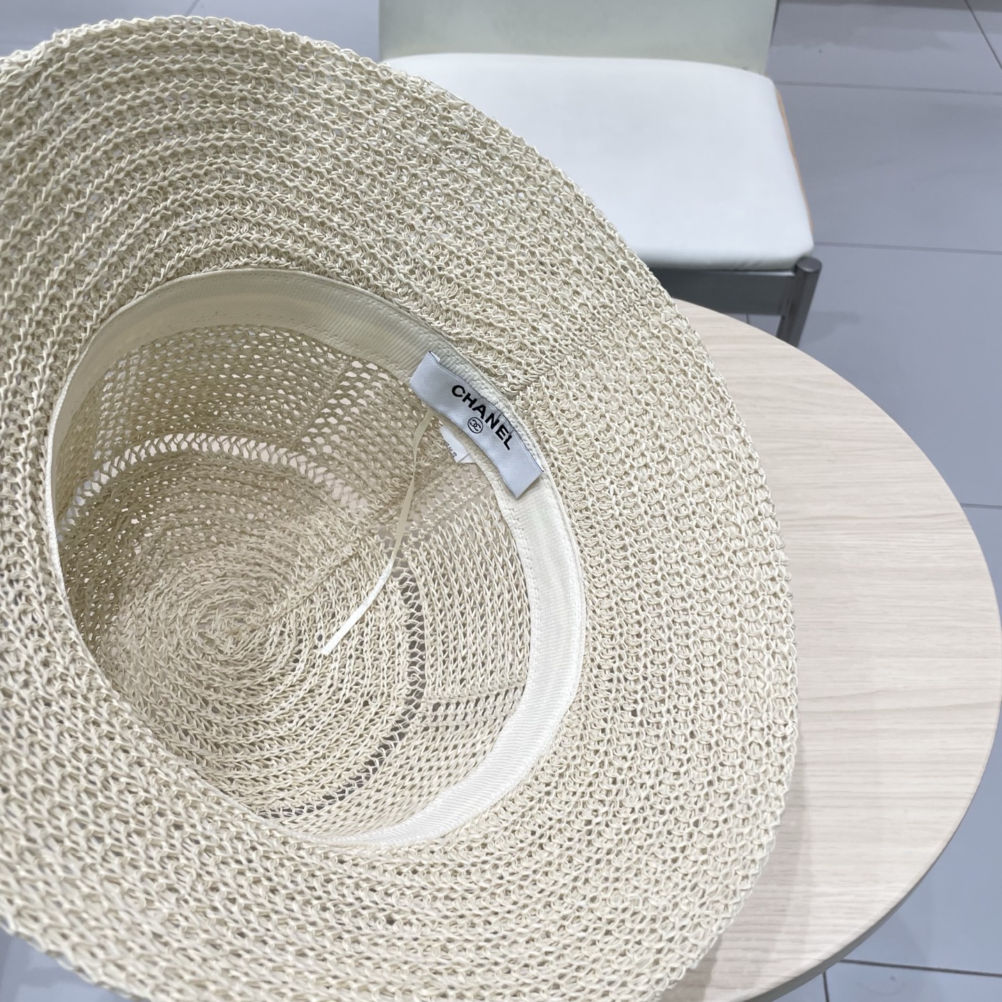  chanel香奈儿2025热销高品质ins遮阳帽镂空渔夫帽夏季出游圆顶草帽防晒遮阳帽