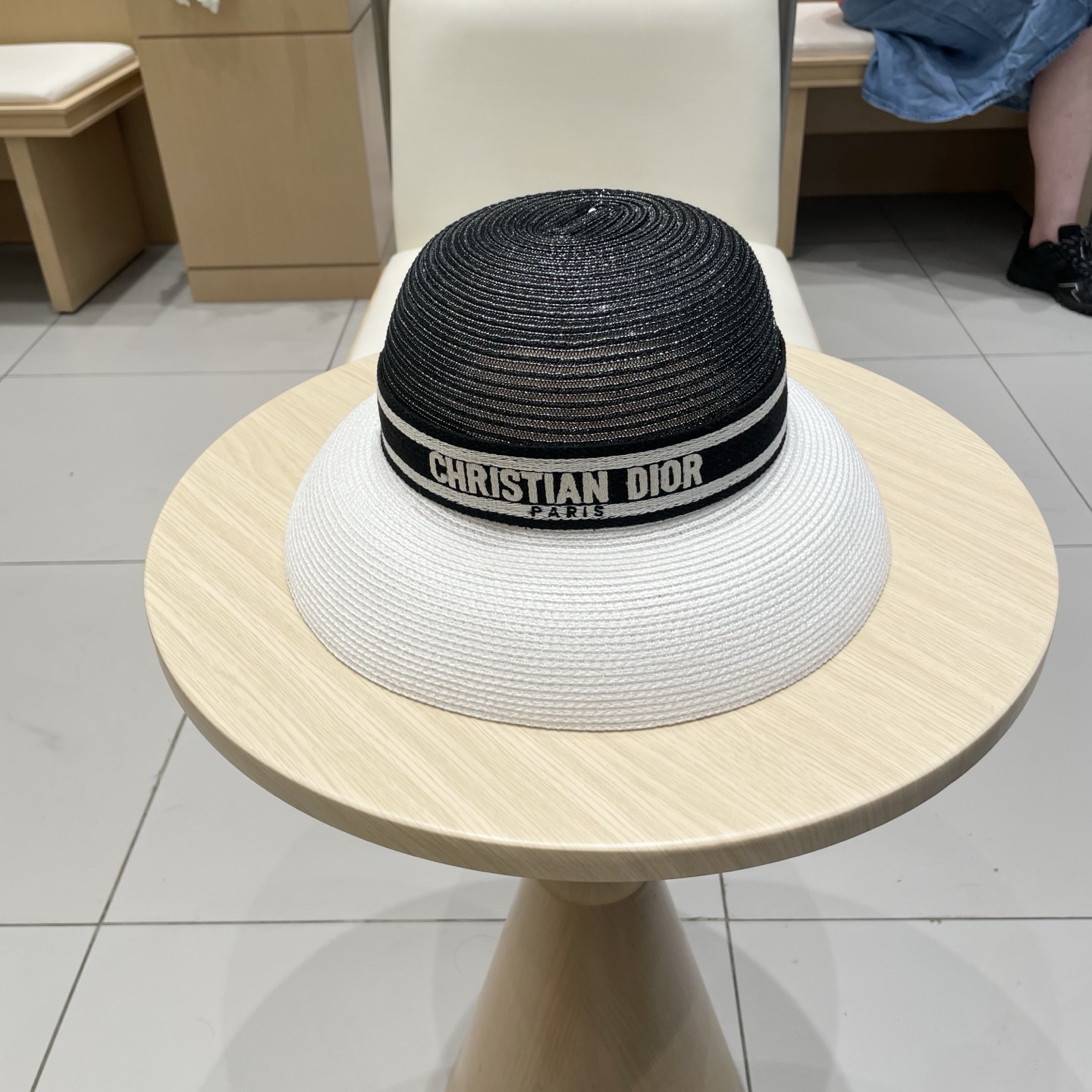  Dior迪奥新款渔夫帽，遮阳草帽，头围57cm