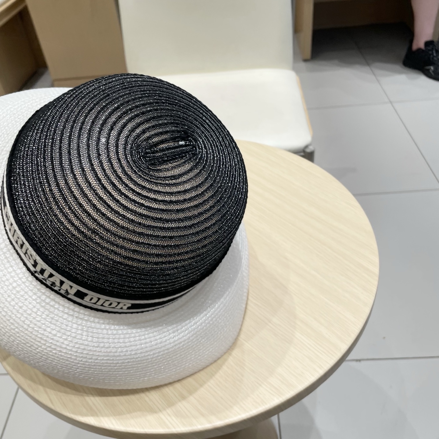  Dior迪奥新款渔夫帽，遮阳草帽，头围57cm