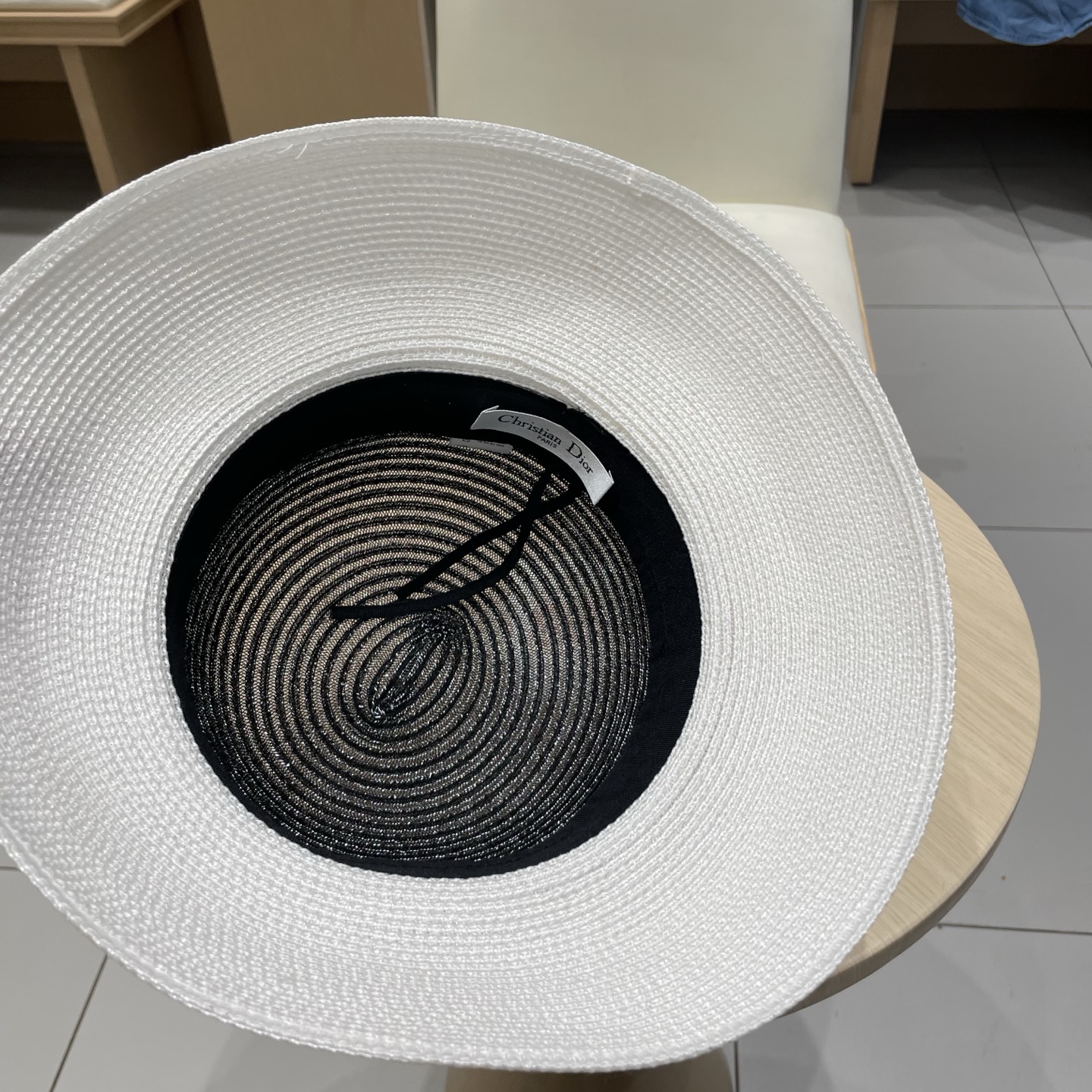  Dior迪奥新款渔夫帽，遮阳草帽，头围57cm