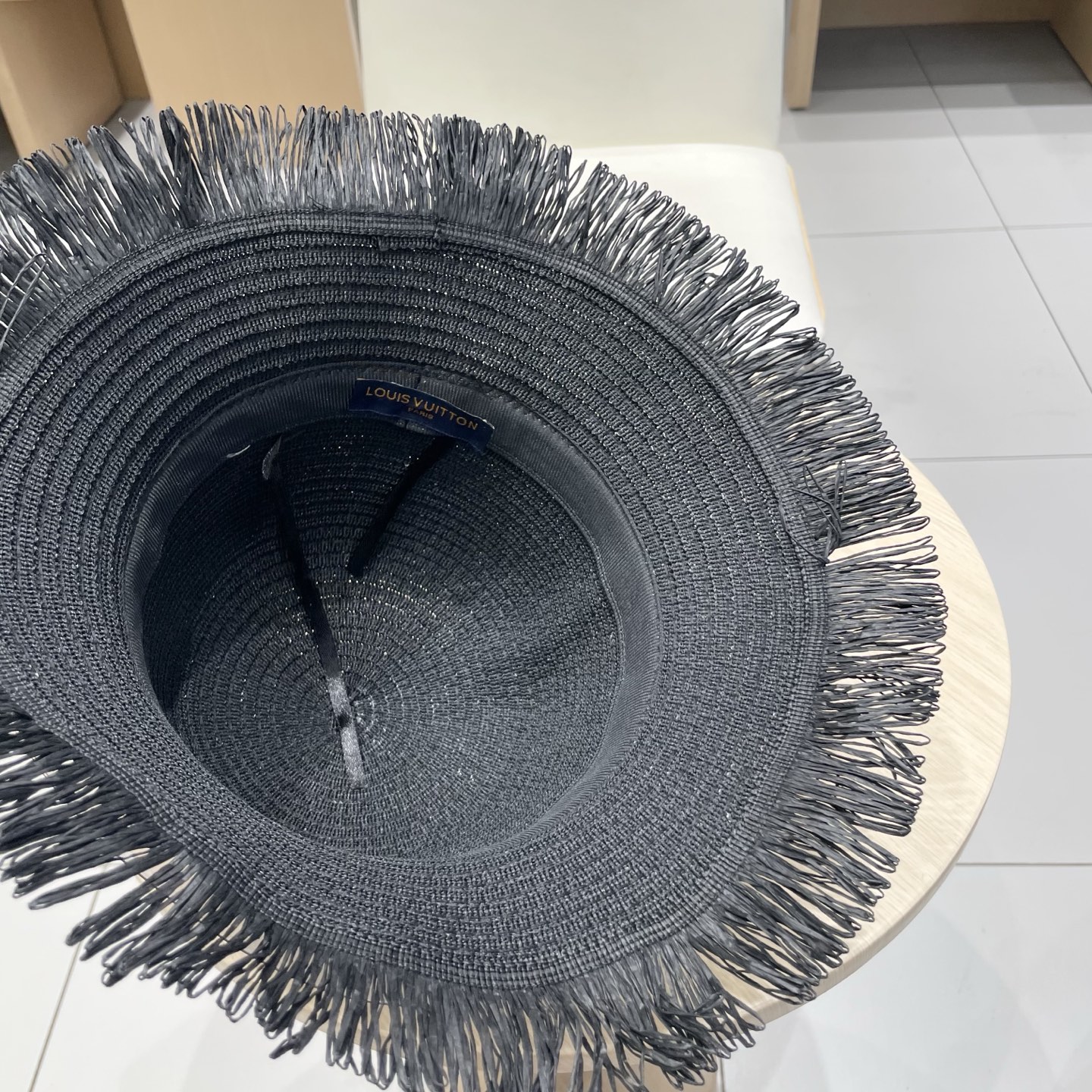 🧢路易威登棒球帽 LouisVuitton新款草帽女i帽子你女毛边春夏季出游户外遮阳帽时