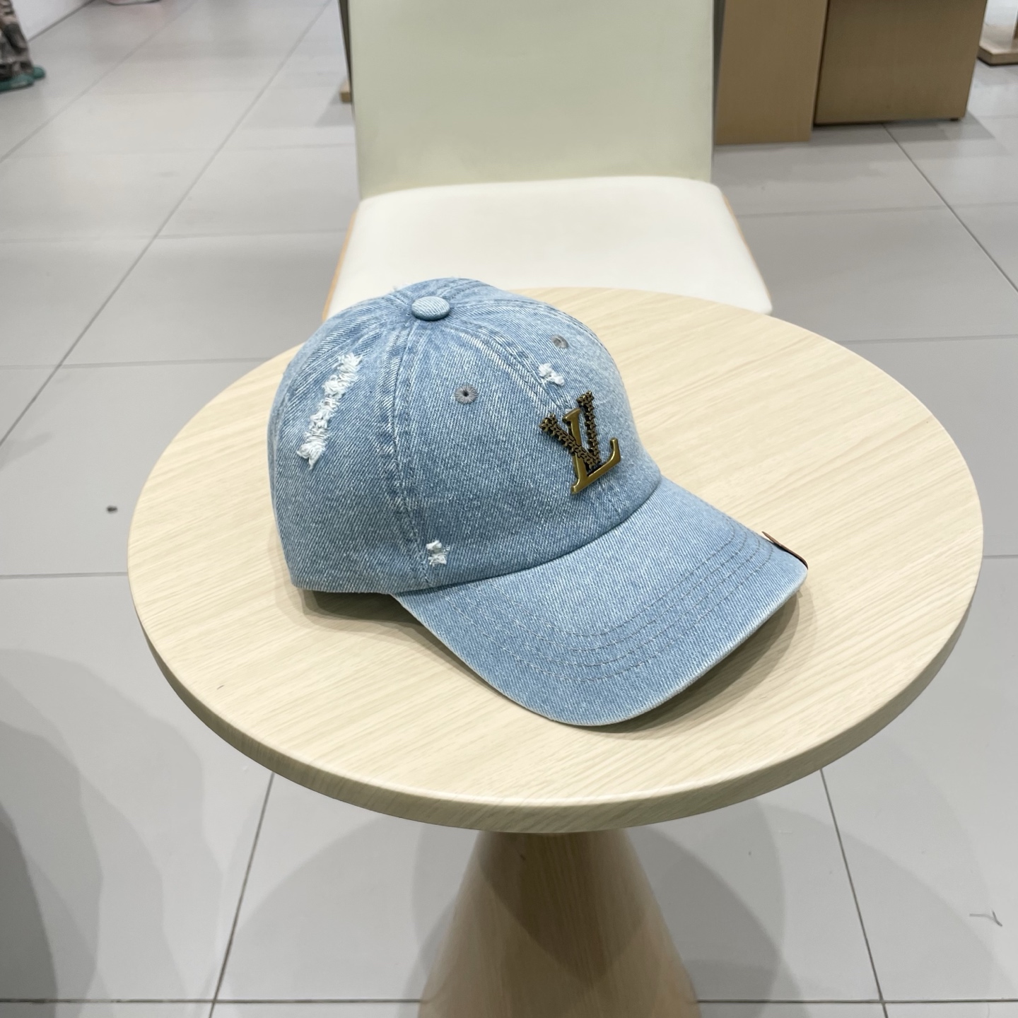 🧢路易威登牛仔棒球帽 LouisVuitton😍2025新款LV棒球帽，重工打造♥️高端大气，百搭款🤗男
