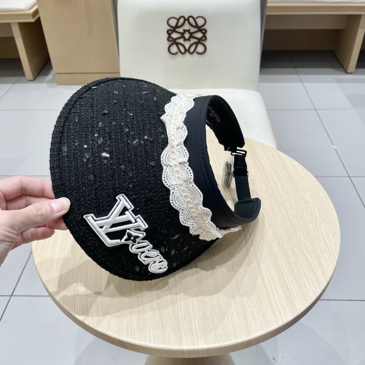  【LV路易威登】2025夏季遮阳帽空顶帽，大牌出货，超方便！好搭！出街必备