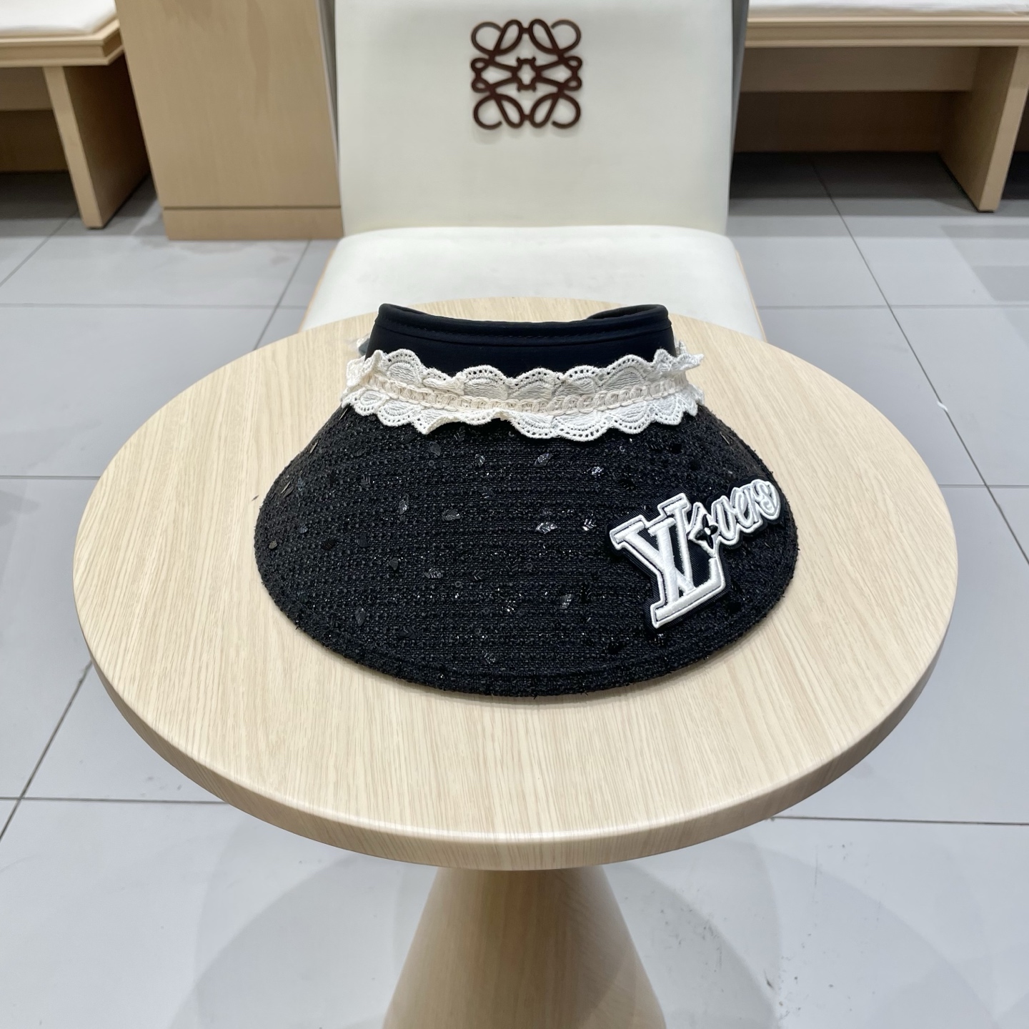  【LV路易威登】2025夏季遮阳帽空顶帽，大牌出货，超方便！好搭！出街必备