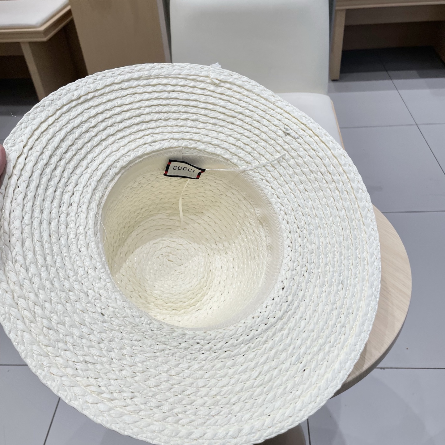  Gucci古奇新款大檐帽草帽，帽型超赞