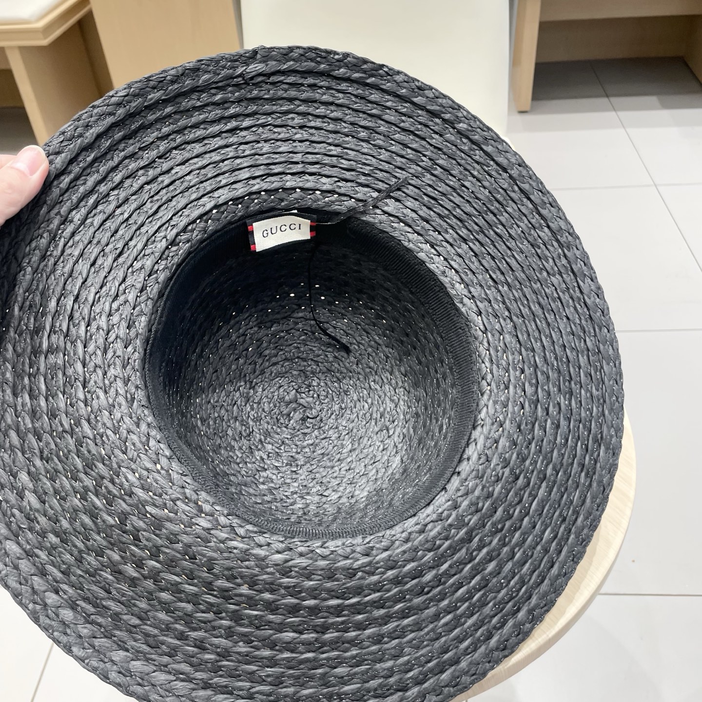  Gucci古奇新款大檐帽草帽，帽型超赞