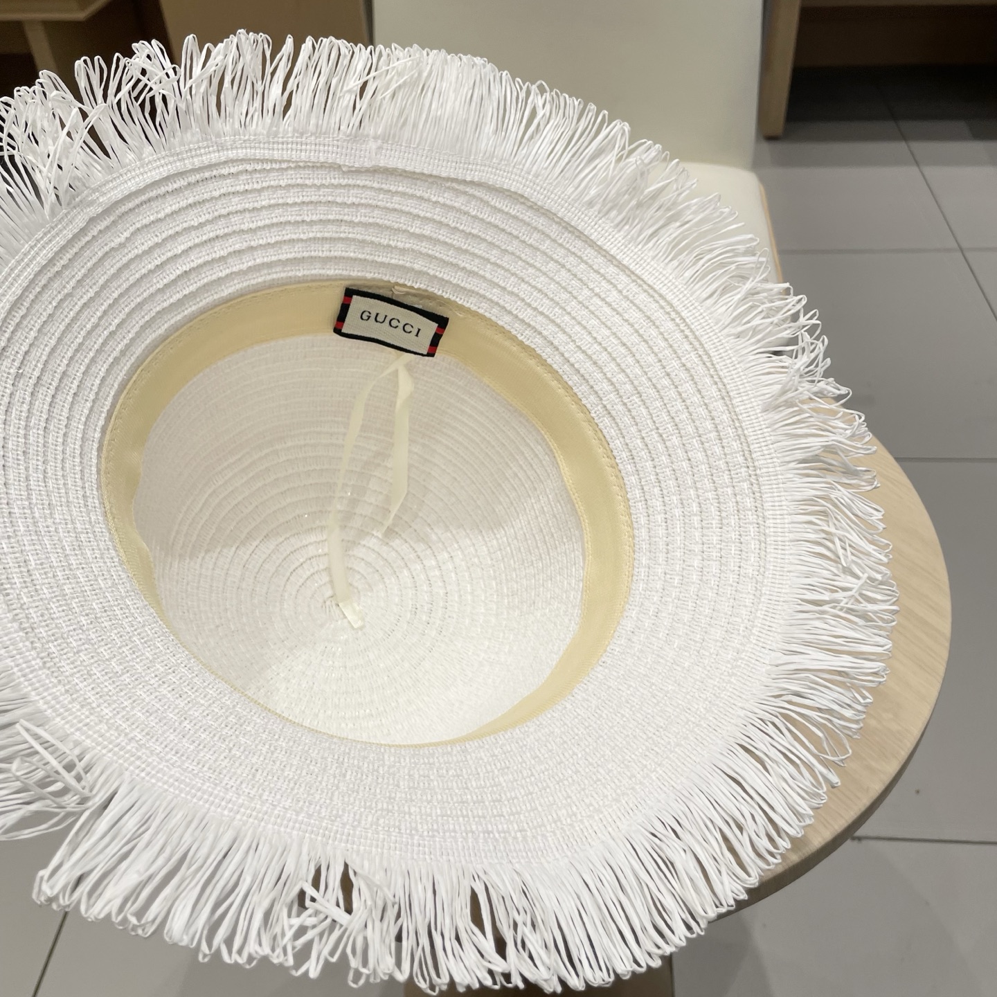  Chanel香奈儿草帽，盆帽，名媛风PP草帽，头围57cm