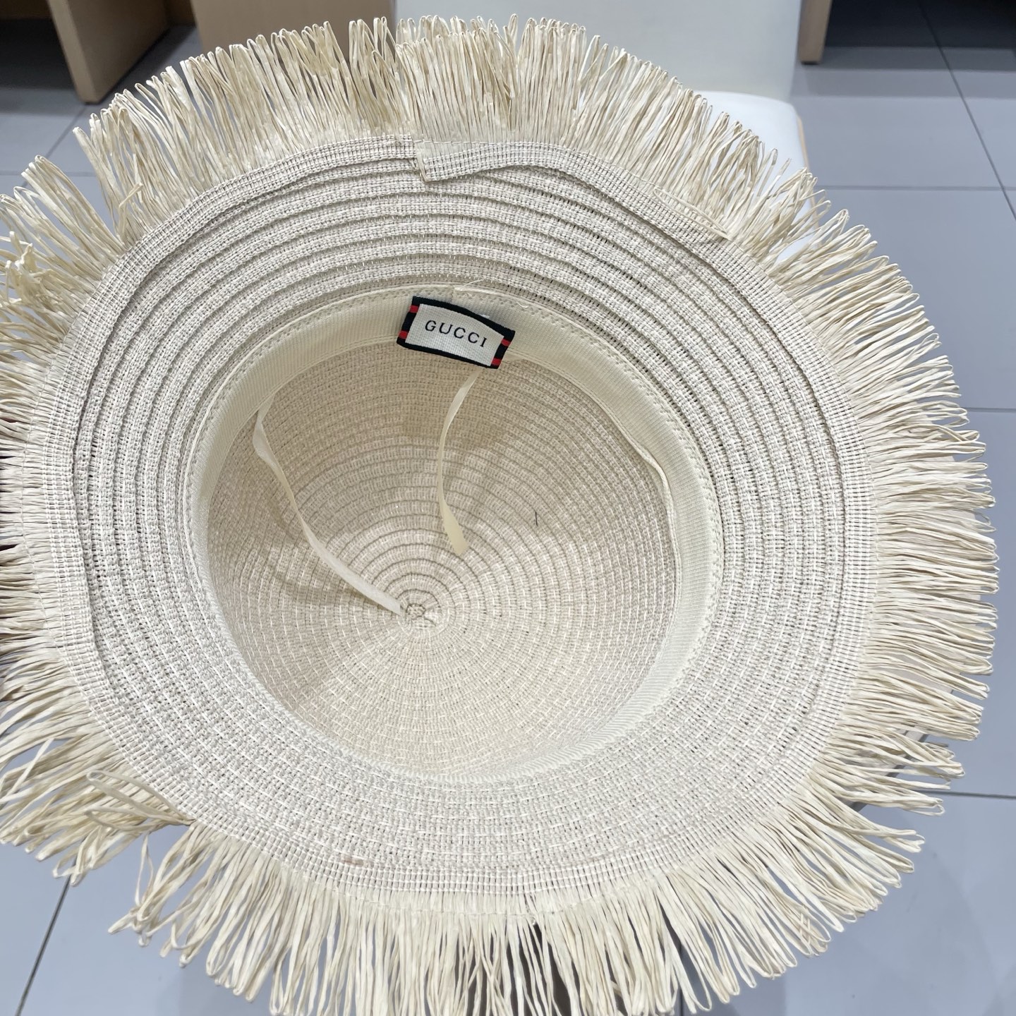  Chanel香奈儿草帽，盆帽，名媛风PP草帽，头围57cm