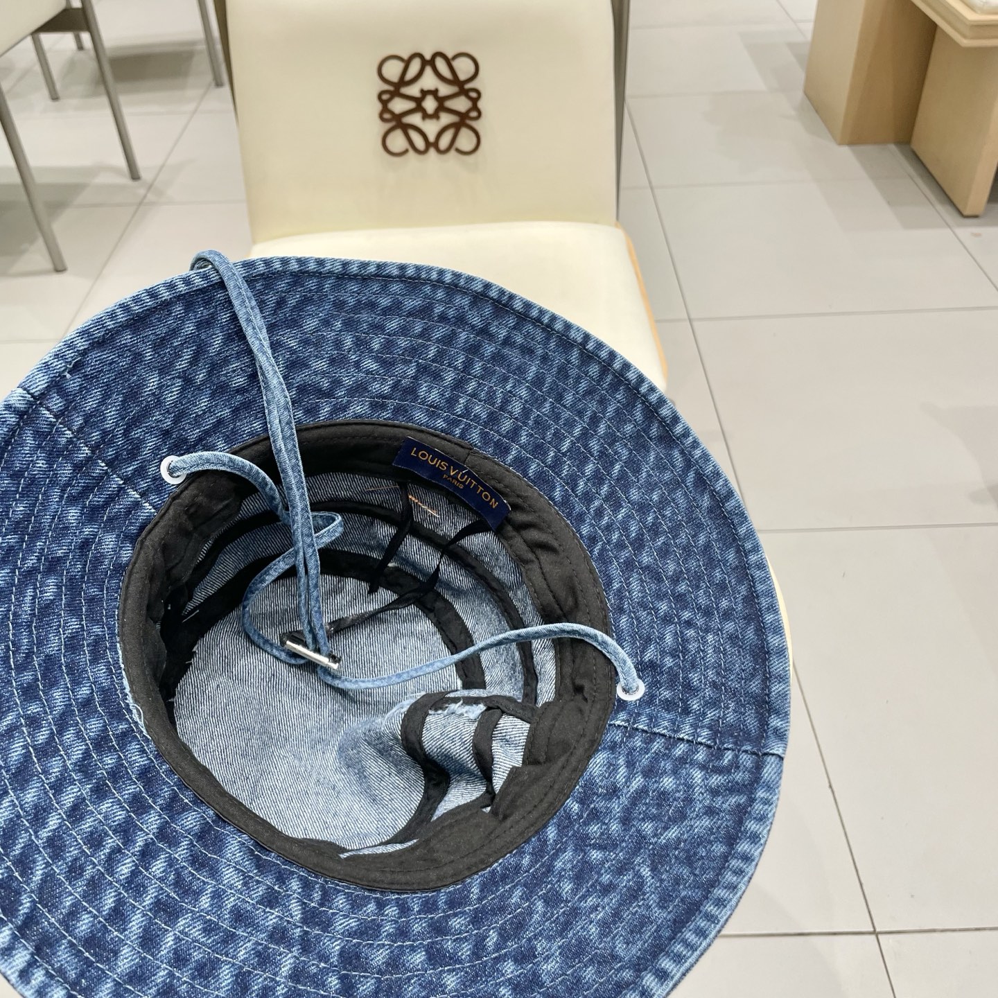  【LV路易威登】2025新款牛仔男女款简约渔夫帽，🔆百搭日常款～出街必备