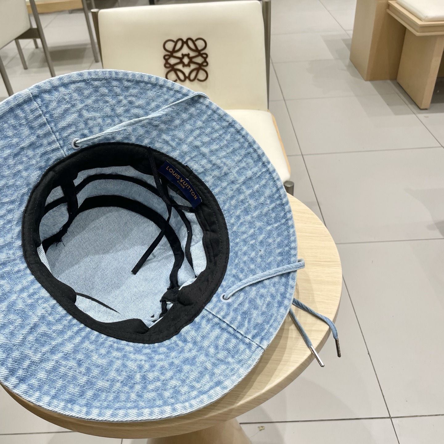  【LV路易威登】2025新款牛仔男女款简约渔夫帽，🔆百搭日常款～出街必备