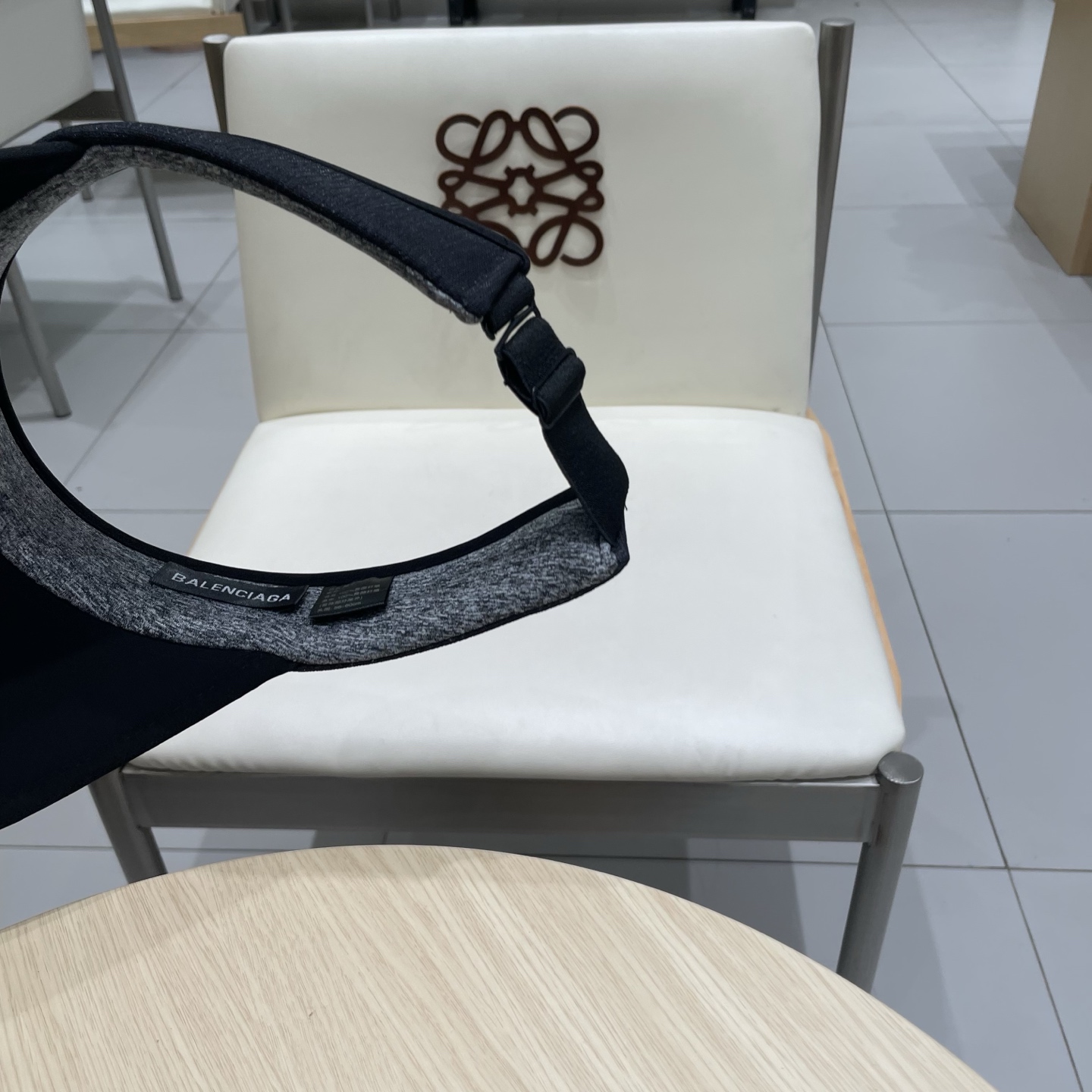 BALENCIAGA巴黎世家户外空顶防晒帽子女款2025新款夏季防紫外线户外跑步遮阳帽