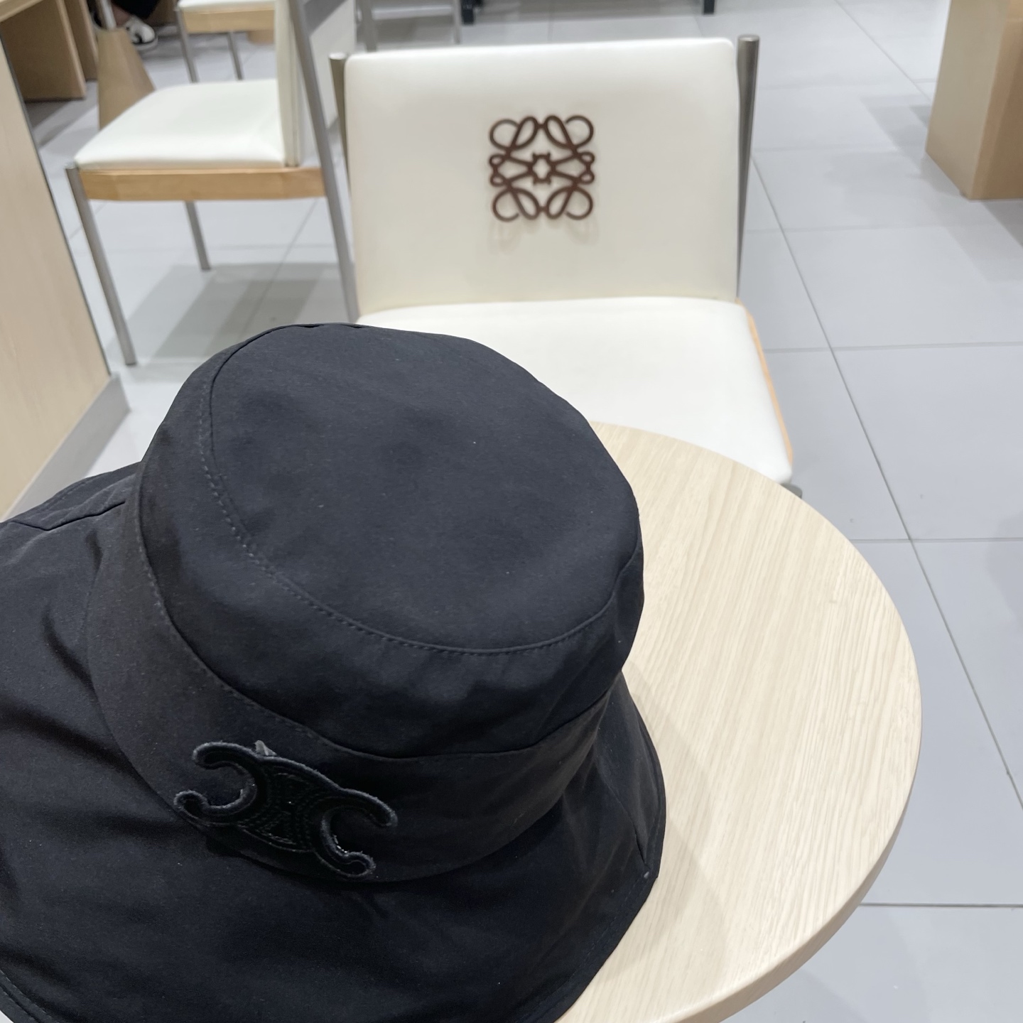  celine塞琳2025新款春户外遮阳帽防晒女百搭潮流夏季渔夫帽赫本风帽子蝴蝶结