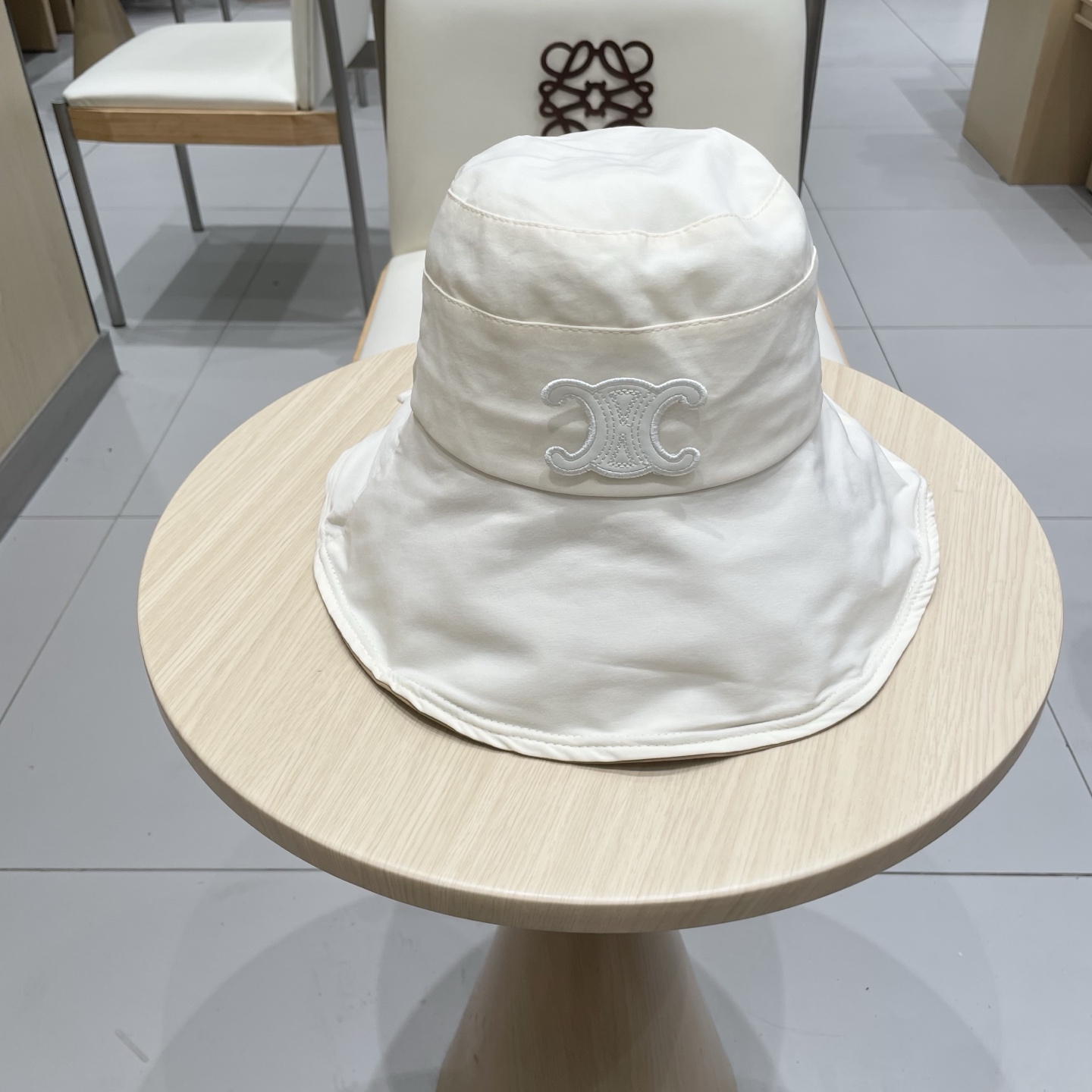  celine塞琳2025新款春户外遮阳帽防晒女百搭潮流夏季渔夫帽赫本风帽子蝴蝶结