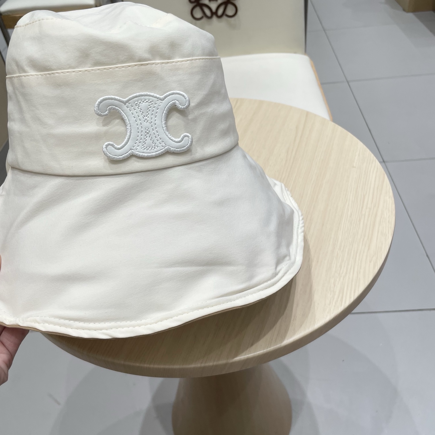  celine塞琳2025新款春户外遮阳帽防晒女百搭潮流夏季渔夫帽赫本风帽子蝴蝶结