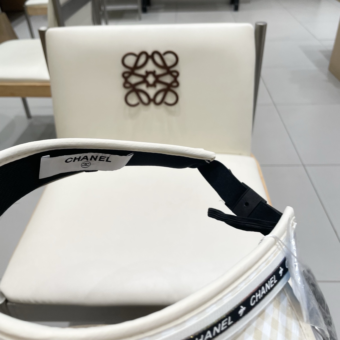  Chanel香奈儿顶遮阳帽，可调节