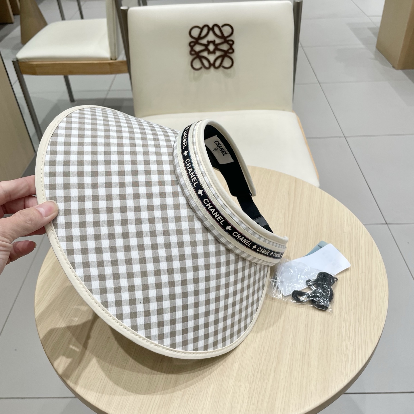  Chanel香奈儿顶遮阳帽，可调节