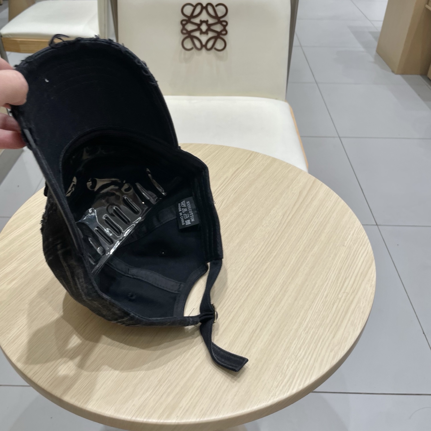  Chrome Hearts 克罗心💓早春韩版时尚复古做旧破洞帽子磨损设计百搭棒球帽鸭舌帽