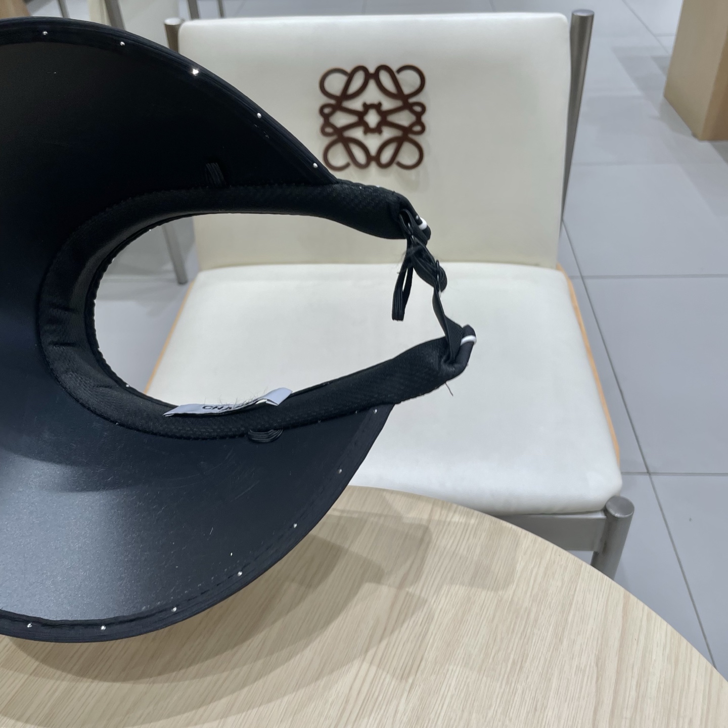  chanel香奈儿帽檐防晒帽2025新款防晒空顶帽大帽檐遮阳帽冰丝太阳帽户外帽子