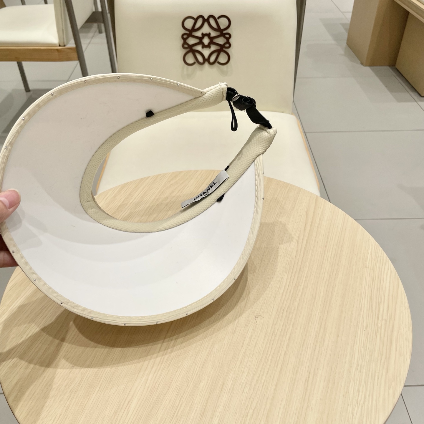  chanel香奈儿帽檐防晒帽2025新款防晒空顶帽大帽檐遮阳帽冰丝太阳帽户外帽子