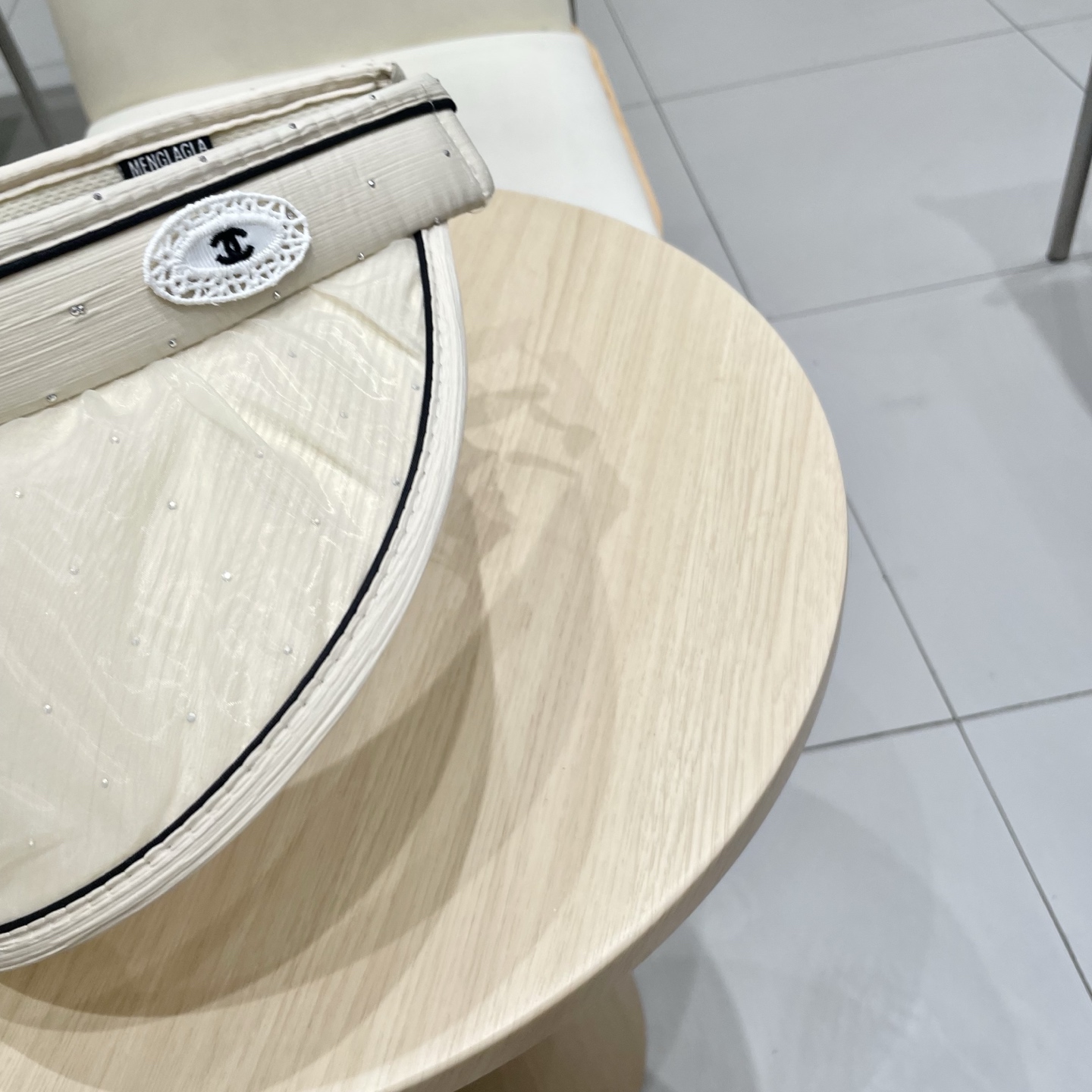  chanel香奈儿帽檐防晒帽2025新款防晒空顶帽大帽檐遮阳帽冰丝太阳帽户外帽子