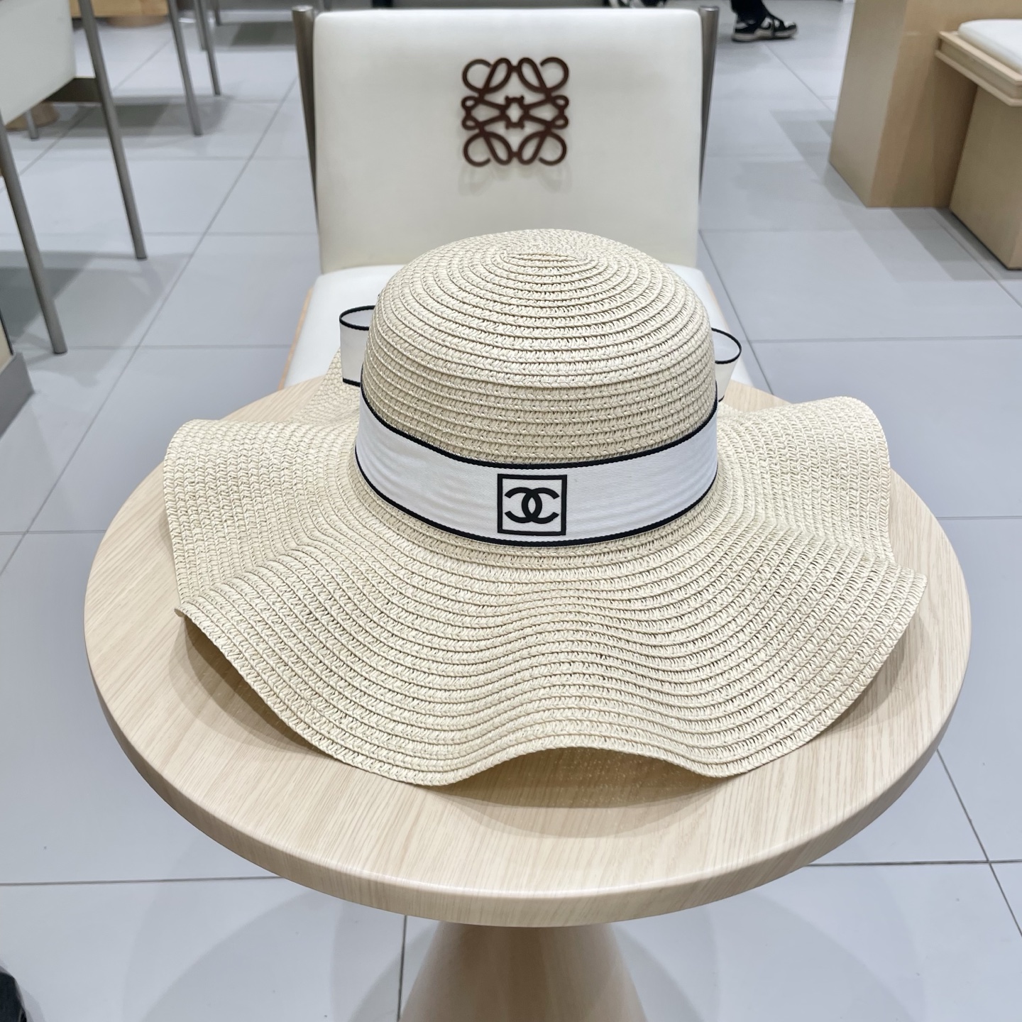  香奈儿CHANEL2025新款草帽，高级定制，名媛风，夏季防晒防紫外线，出行必备，百搭好看