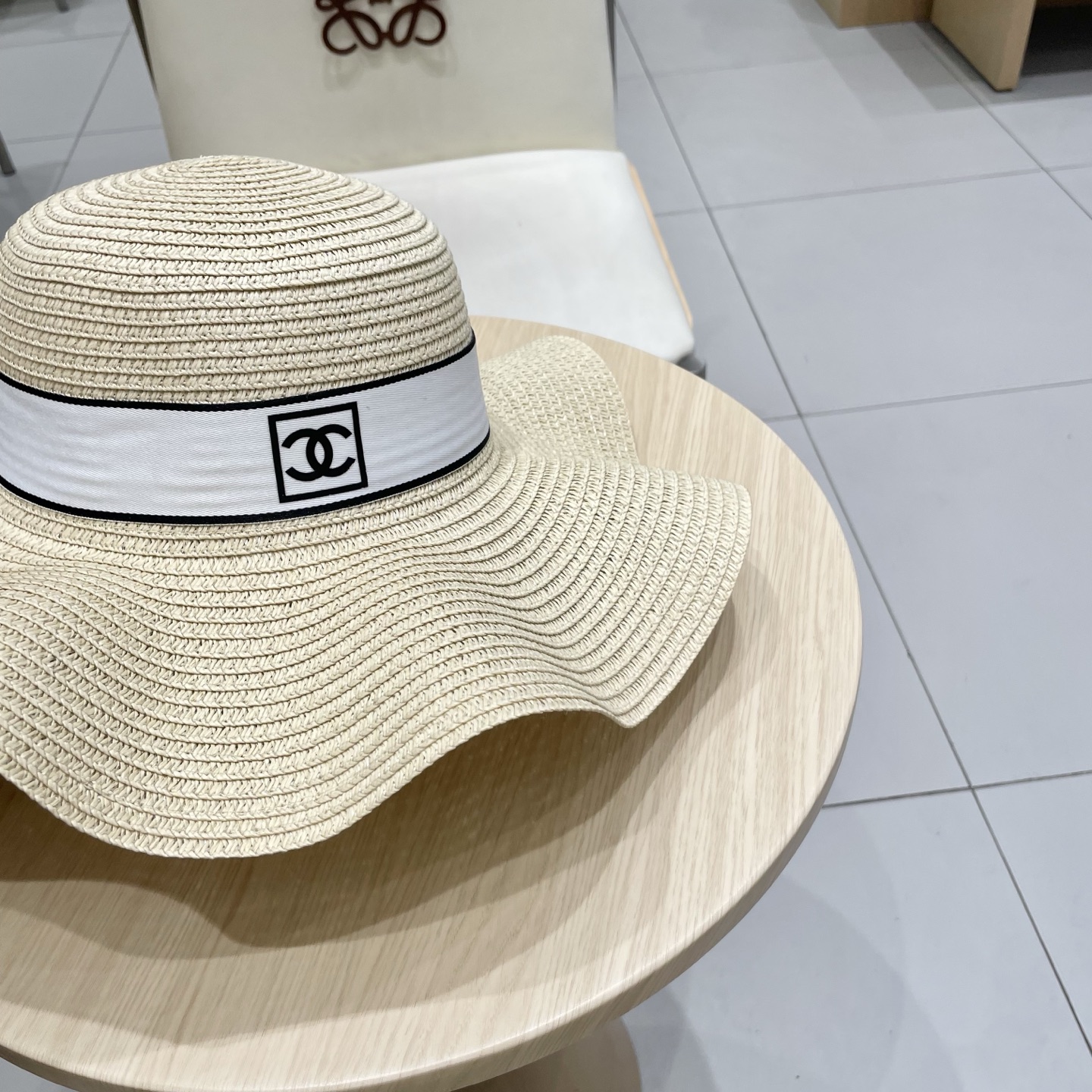  香奈儿CHANEL2025新款草帽，高级定制，名媛风，夏季防晒防紫外线，出行必备，百搭好看