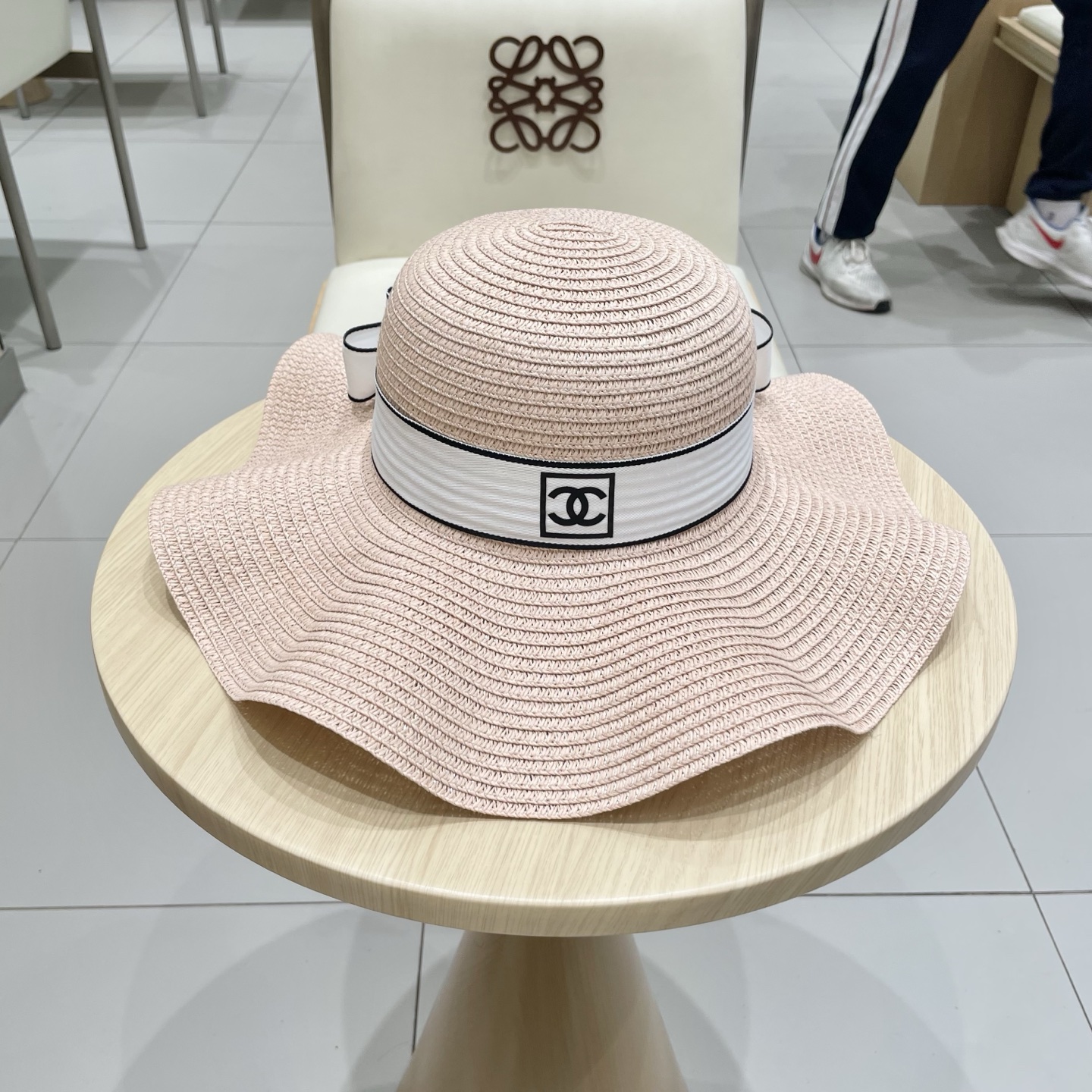  香奈儿CHANEL2025新款草帽，高级定制，名媛风，夏季防晒防紫外线，出行必备，百搭好看