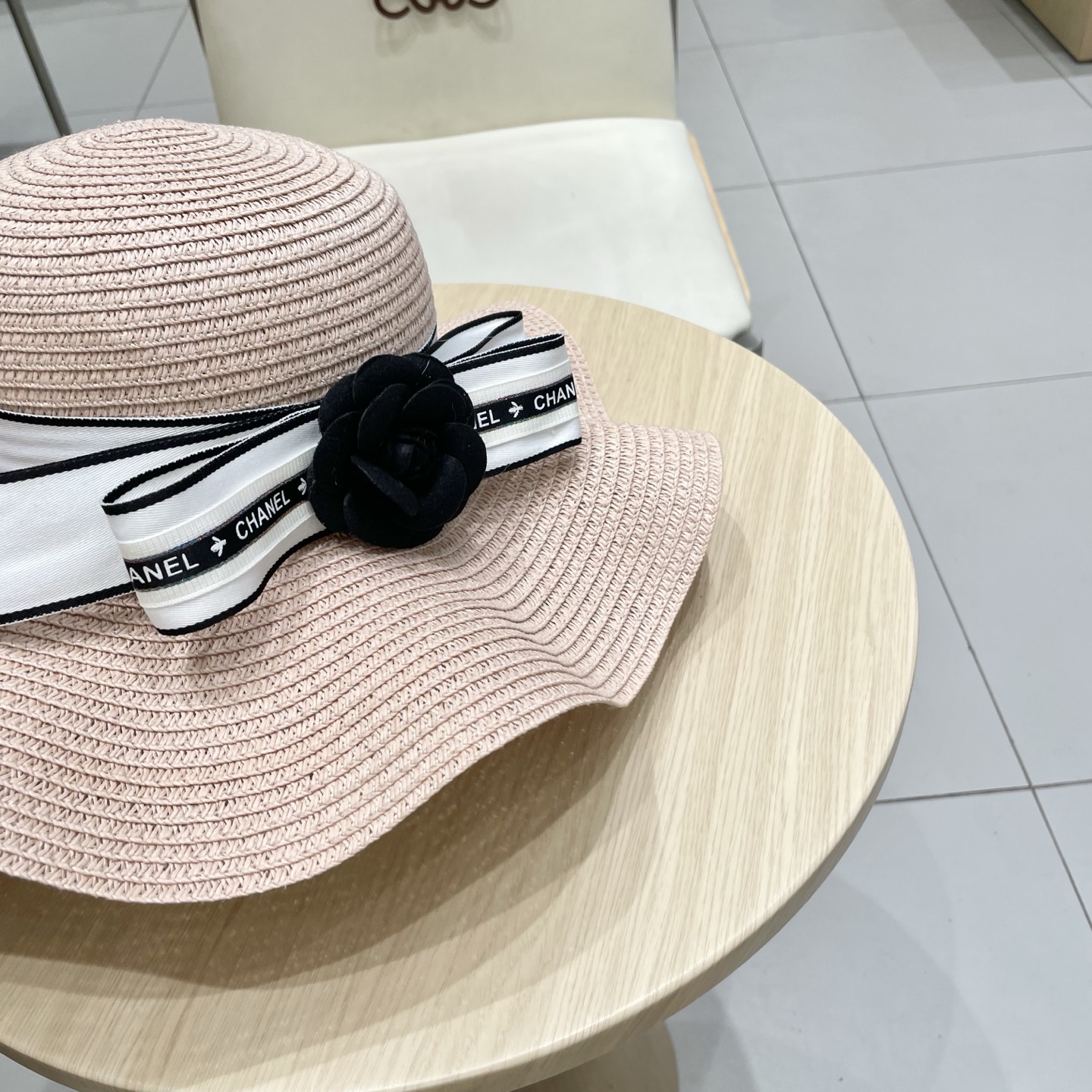  香奈儿CHANEL2025新款草帽，高级定制，名媛风，夏季防晒防紫外线，出行必备，百搭好看