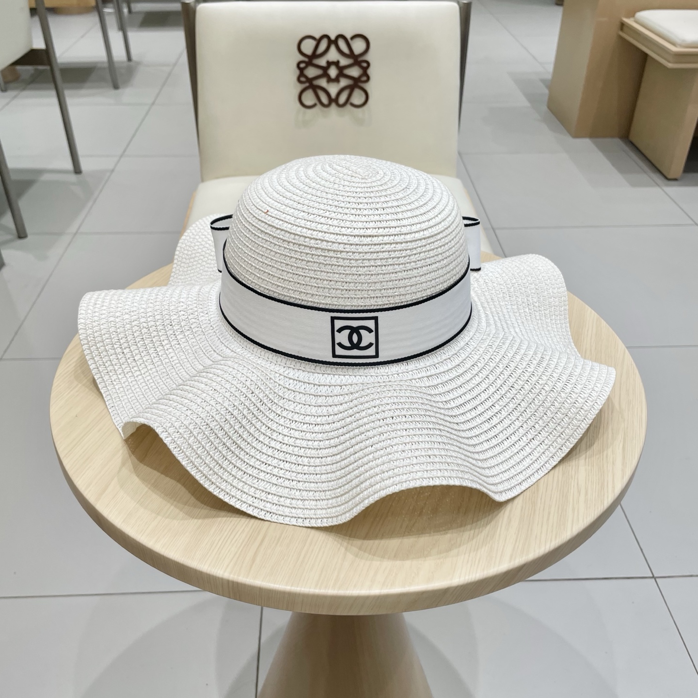  香奈儿CHANEL2025新款草帽，高级定制，名媛风，夏季防晒防紫外线，出行必备，百搭好看