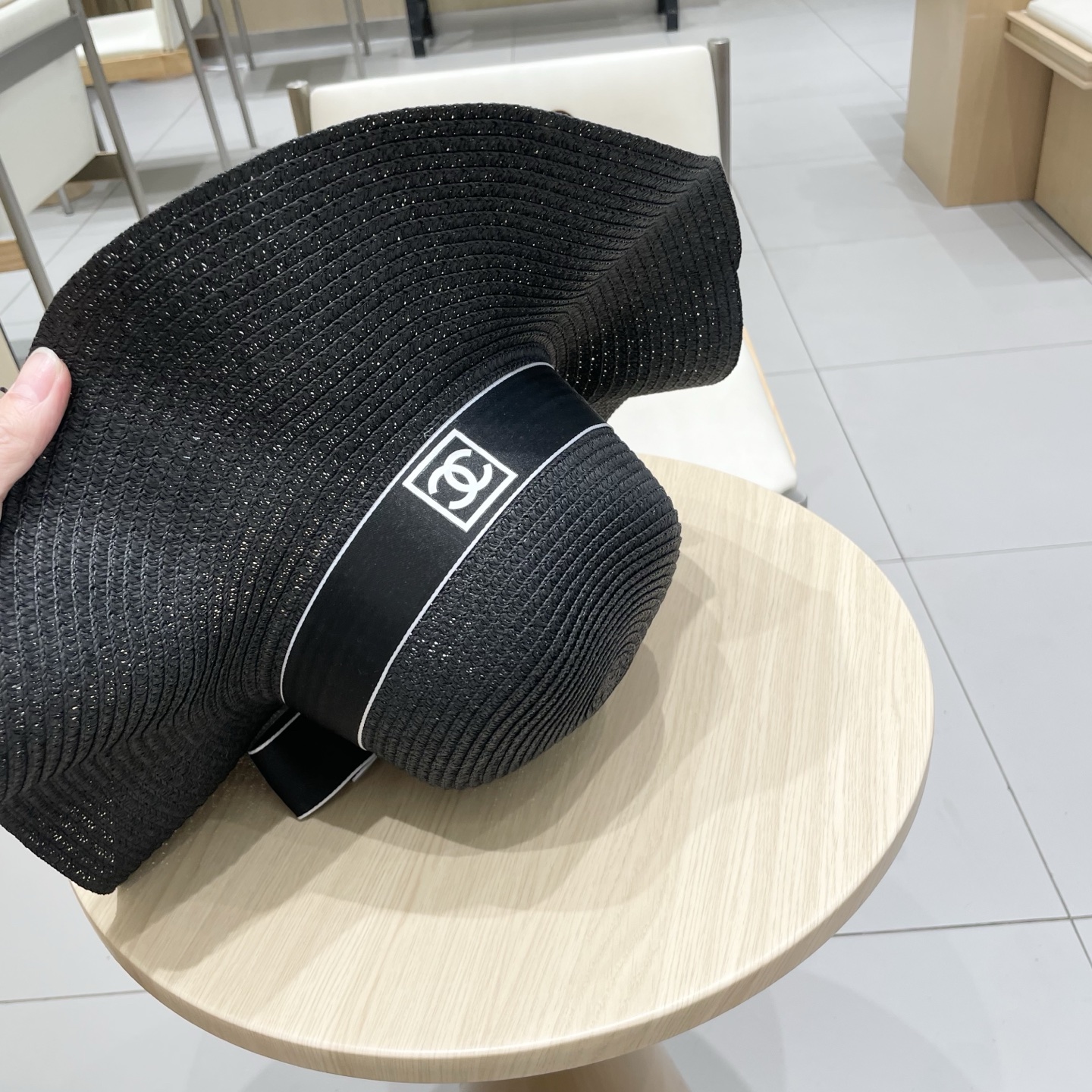  香奈儿CHANEL2025新款草帽，高级定制，名媛风，夏季防晒防紫外线，出行必备，百搭好看