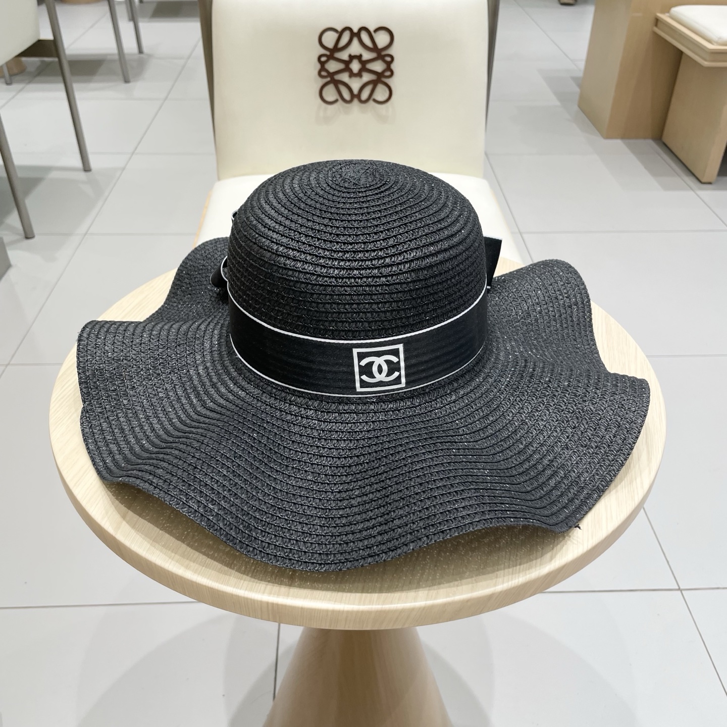  香奈儿CHANEL2025新款草帽，高级定制，名媛风，夏季防晒防紫外线，出行必备，百搭好看