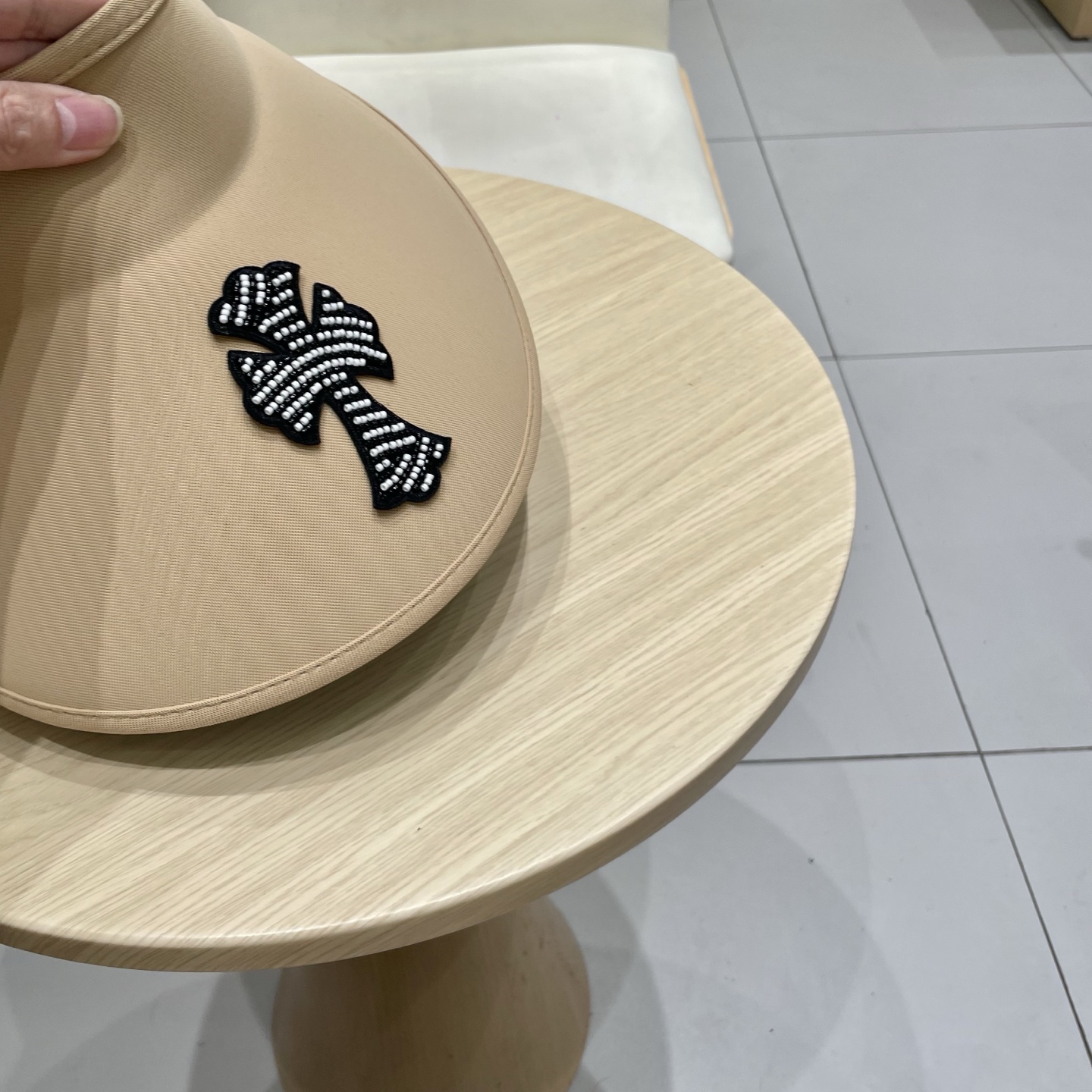  克罗心帽子双面戴2025新款夏季uv防晒防紫外线空顶帽女款太阳遮阳帽遮脸