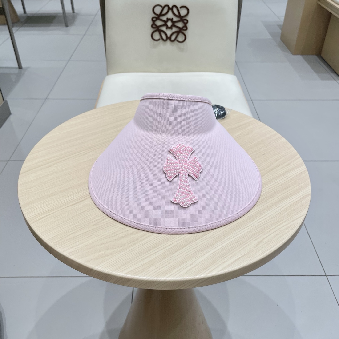  克罗心帽子双面戴2025新款夏季uv防晒防紫外线空顶帽女款太阳遮阳帽遮脸