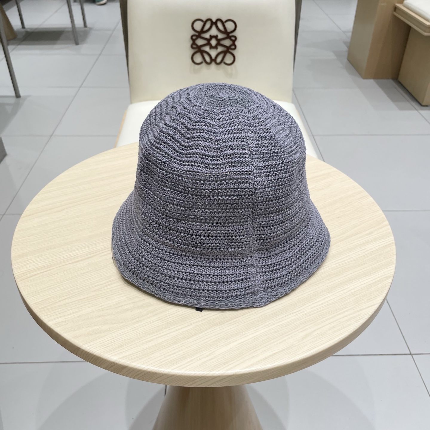  PRADA普拉达2025新款韩版遮阳渔夫帽女夏季纯色太阳帽镂空针织甜美显脸小盆帽