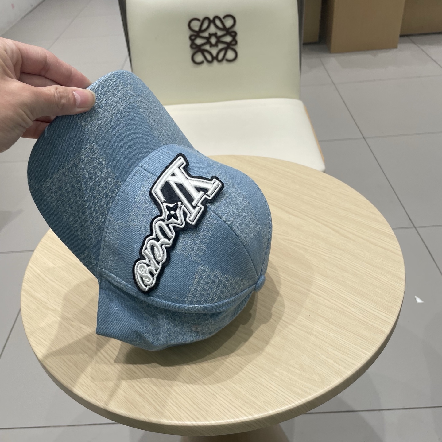  LV路易威登新款原单棒球帽，LV牛仔提花，专柜11开模订制，原版帆布面料 轻盈透气！质量超赞，基础头围