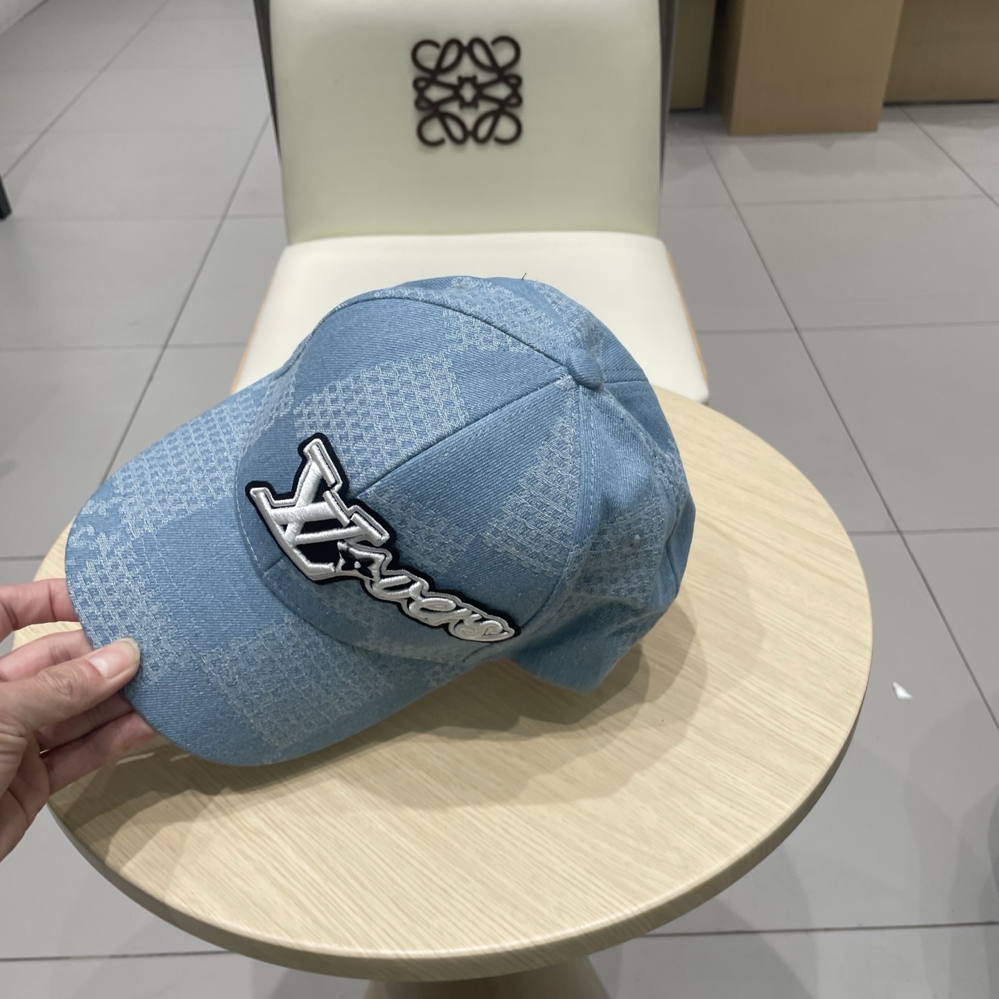  LV路易威登新款原单棒球帽，LV牛仔提花，专柜11开模订制，原版帆布面料 轻盈透气！质量超赞，基础头围