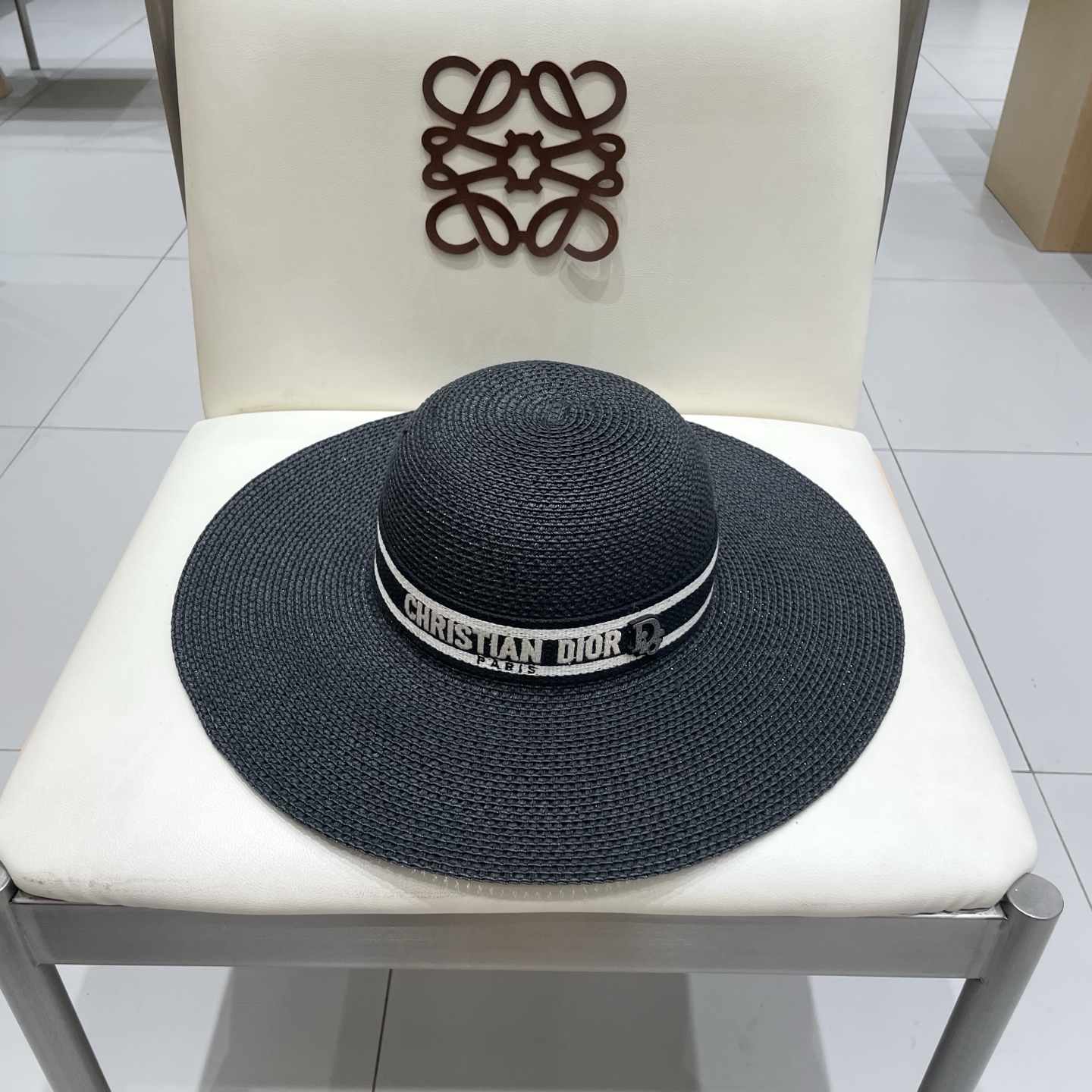 迪奥 Dior2025新款草帽，高级定制，名媛风，细节待上，夏季防晒防紫外线，出行必备，百搭好看