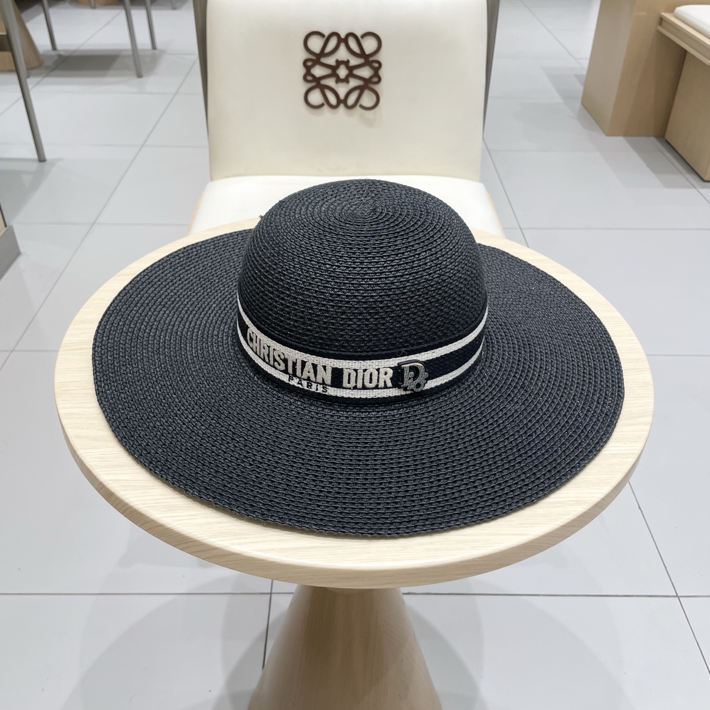 迪奥 Dior2025新款草帽，高级定制，名媛风，细节待上，夏季防晒防紫外线，出行必备，百搭好看