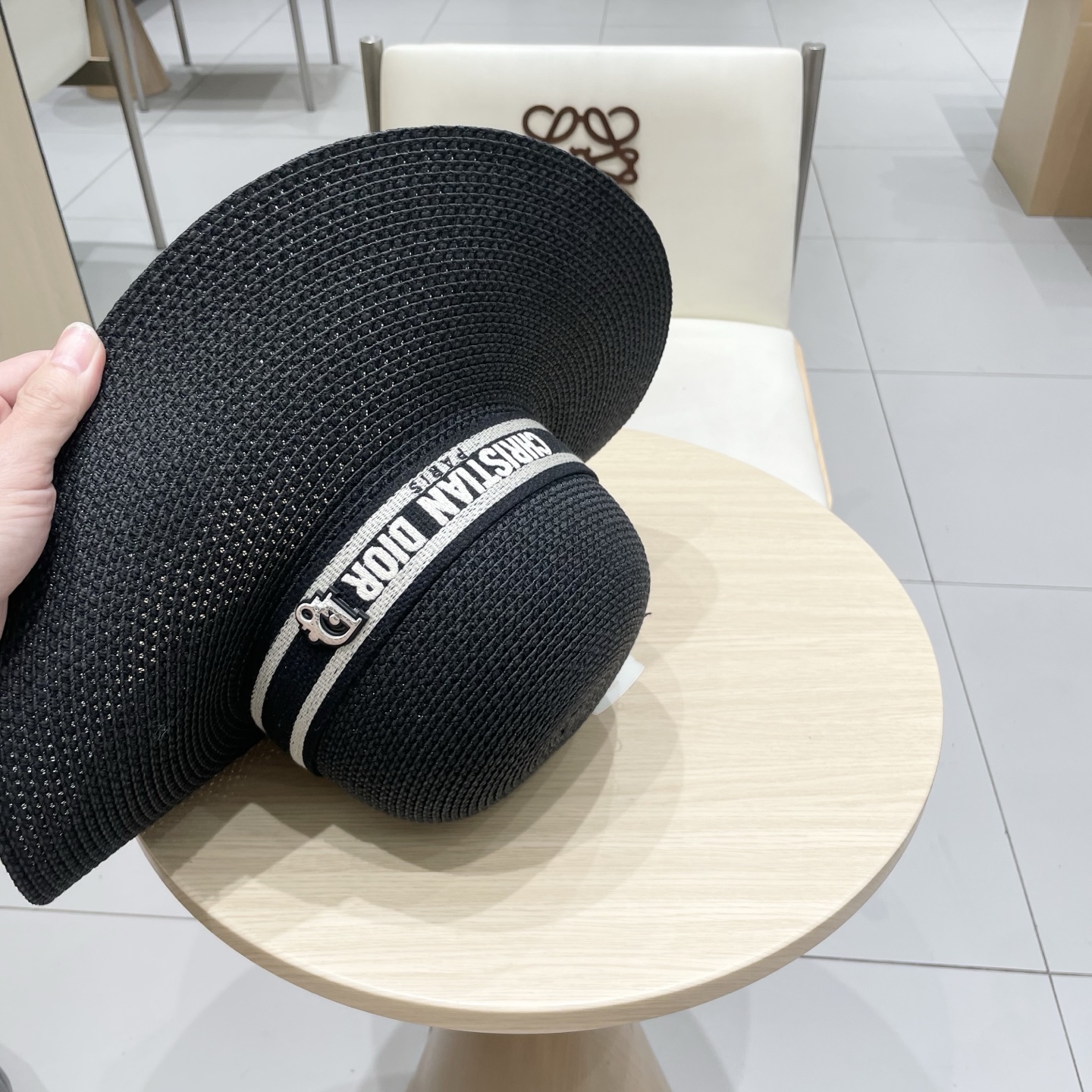 迪奥 Dior2025新款草帽，高级定制，名媛风，细节待上，夏季防晒防紫外线，出行必备，百搭好看