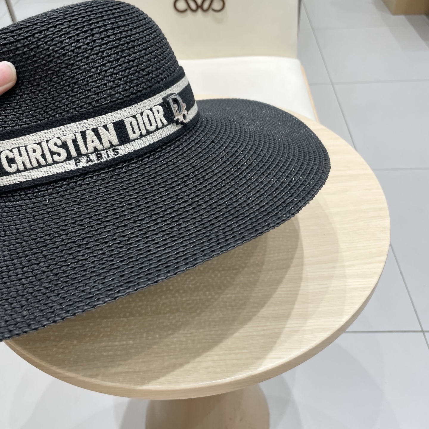 迪奥 Dior2025新款草帽，高级定制，名媛风，细节待上，夏季防晒防紫外线，出行必备，百搭好看