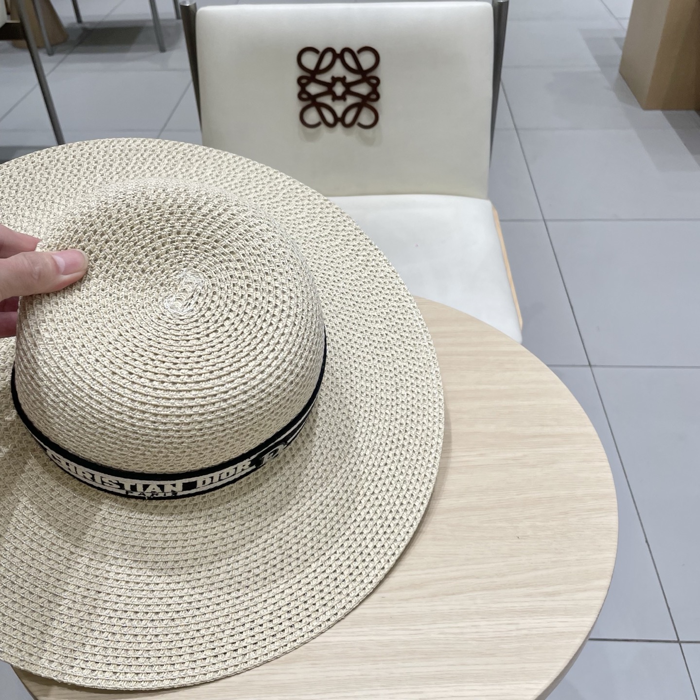 迪奥 Dior2025新款草帽，高级定制，名媛风，细节待上，夏季防晒防紫外线，出行必备，百搭好看