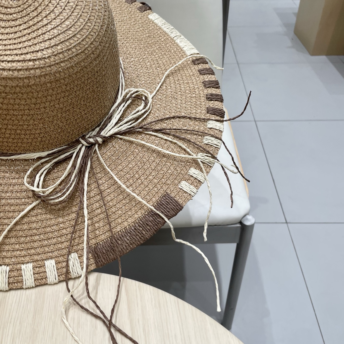  gucci古奇帽檐春夏季新款大边草帽可折叠沙滩帽大檐新款遮阳帽