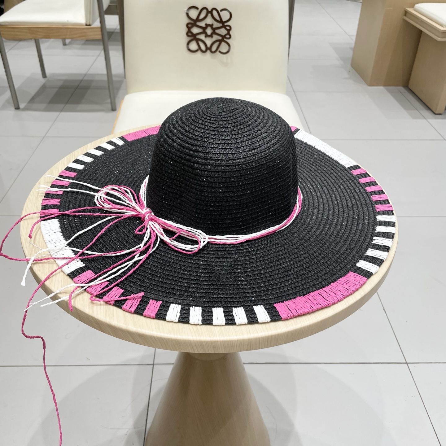  gucci古奇帽檐春夏季新款大边草帽可折叠沙滩帽大檐新款遮阳帽