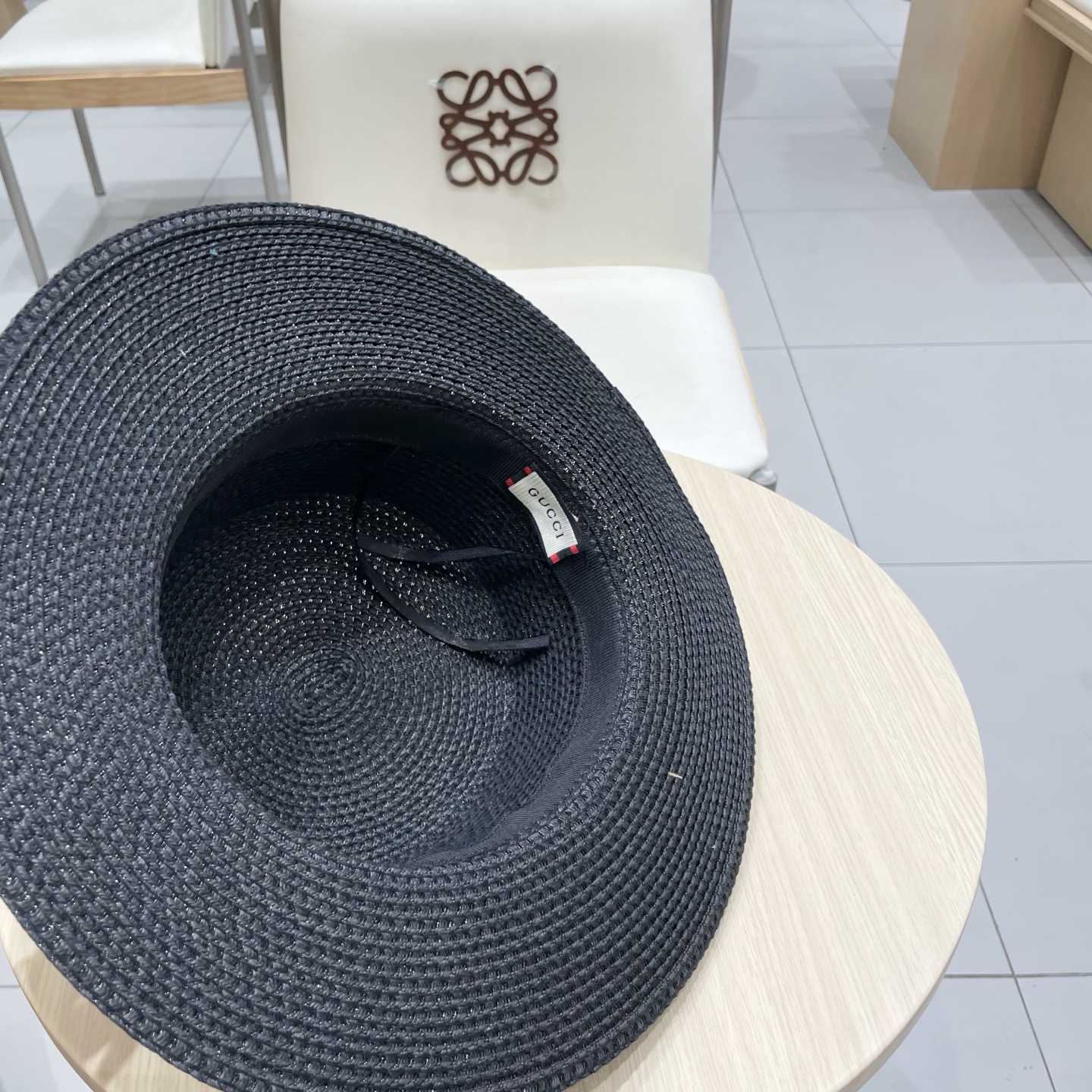   Gucci古奇2025新款草帽，名媛风遮阳帽，，旅游出街必备