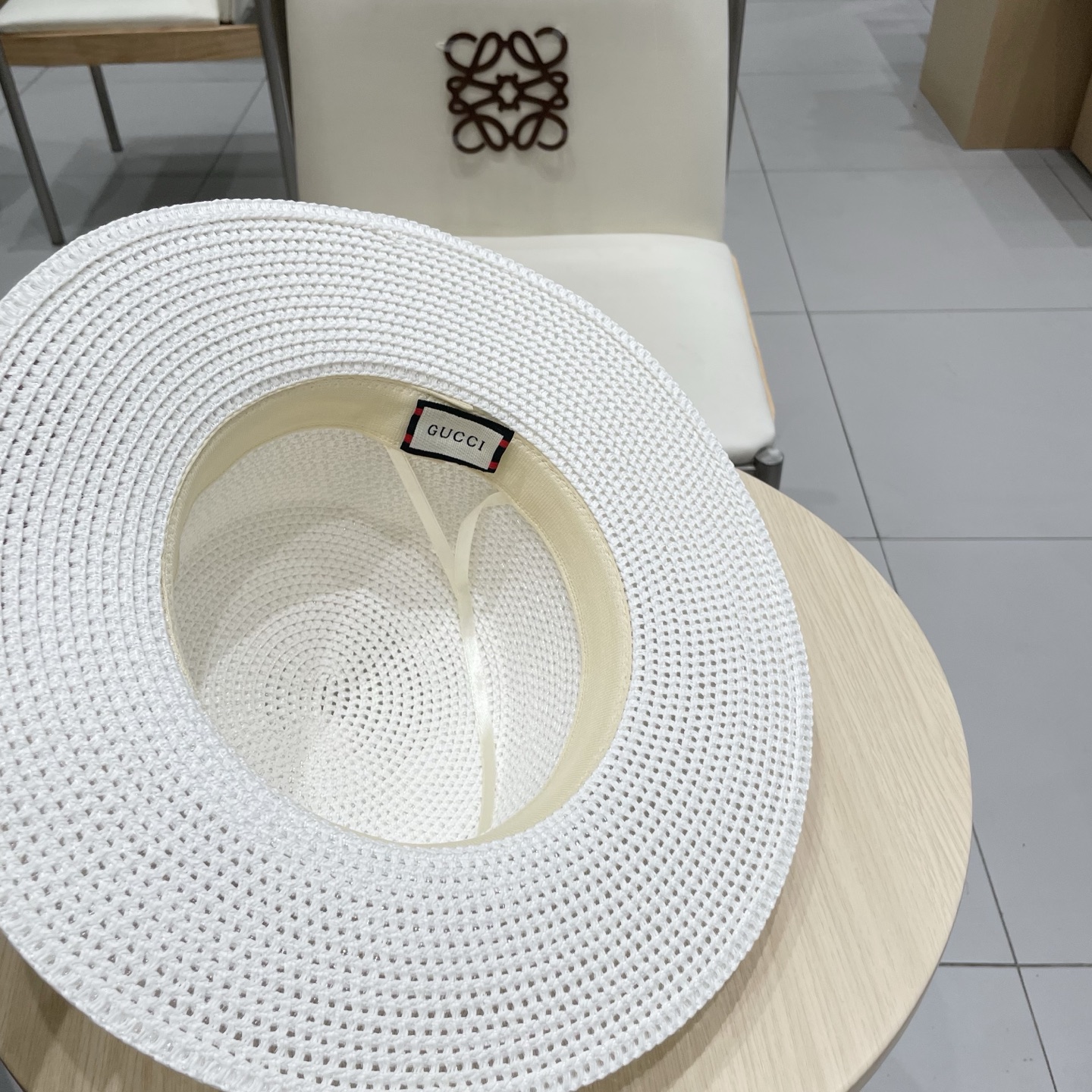   Gucci古奇2025新款草帽，名媛风遮阳帽，，旅游出街必备