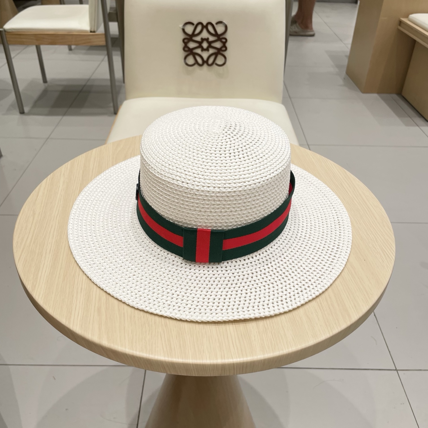   Gucci古奇2025新款草帽，名媛风遮阳帽，，旅游出街必备