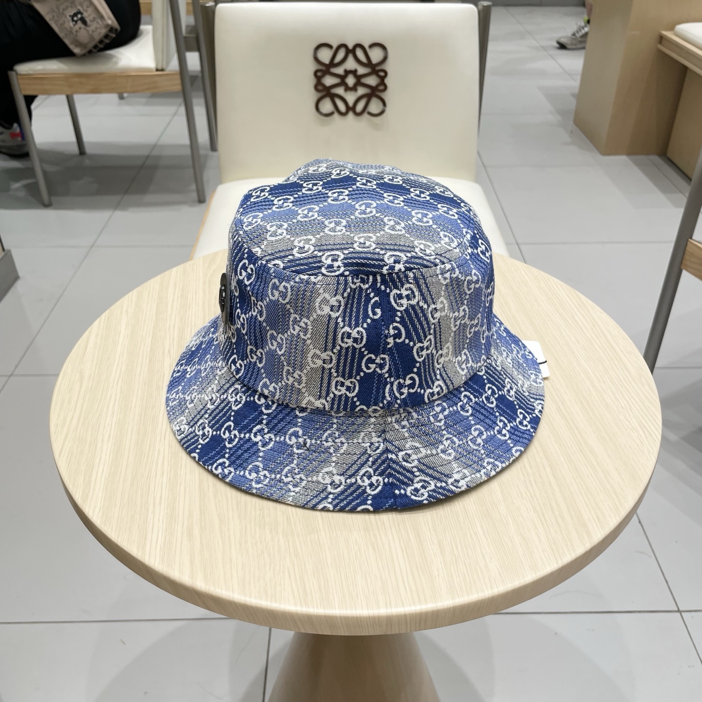  GUCCI古奇 2025专柜新款老子提花款渔夫帽，很潮！休闲运动款，经典制作，超级好搭衣服！