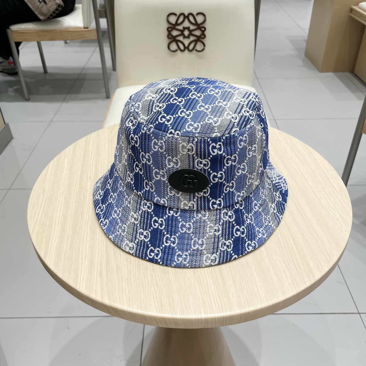  GUCCI古奇 2025专柜新款老子提花款渔夫帽，很潮！休闲运动款，经典制作，超级好搭衣服！