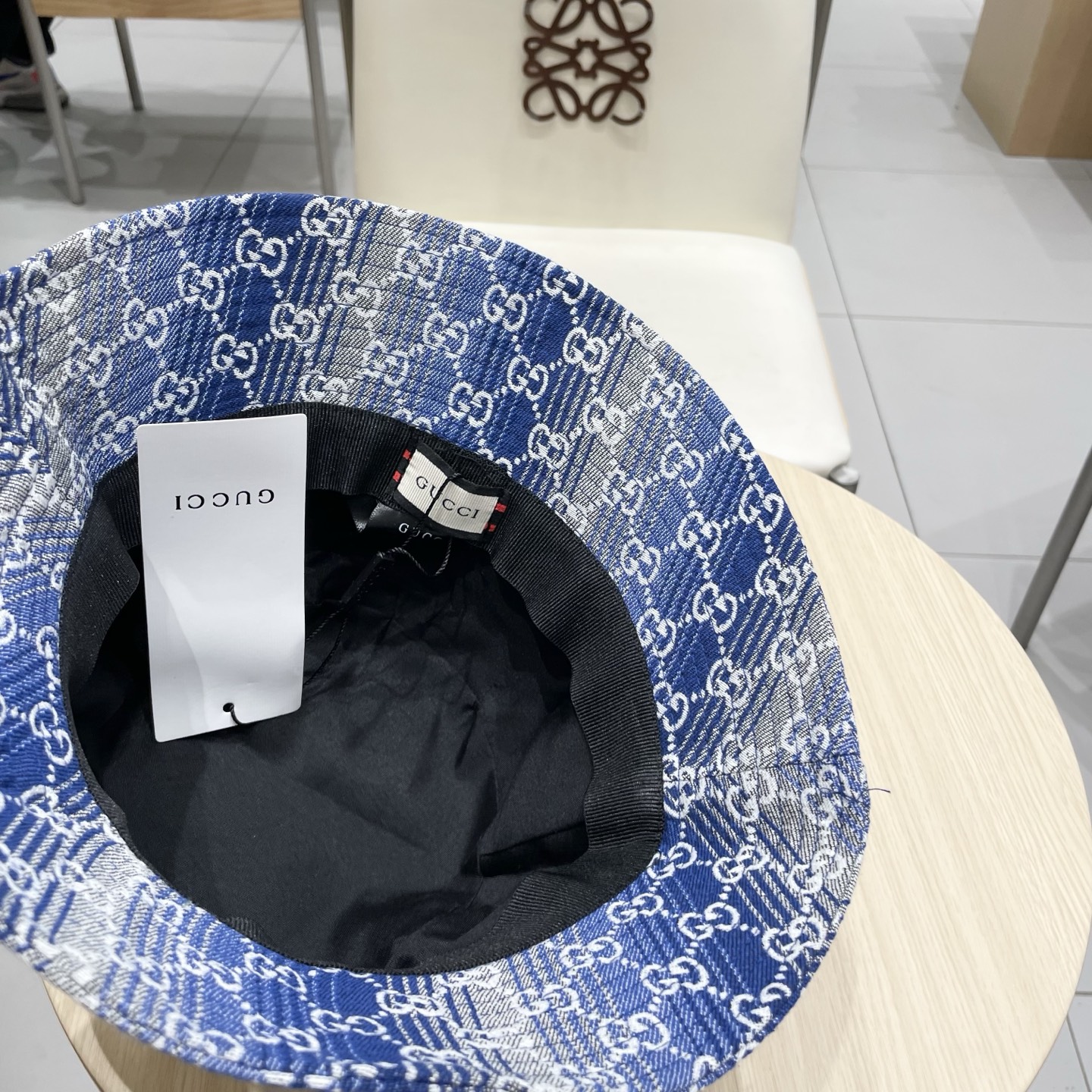  GUCCI古奇 2025专柜新款老子提花款渔夫帽，很潮！休闲运动款，经典制作，超级好搭衣服！