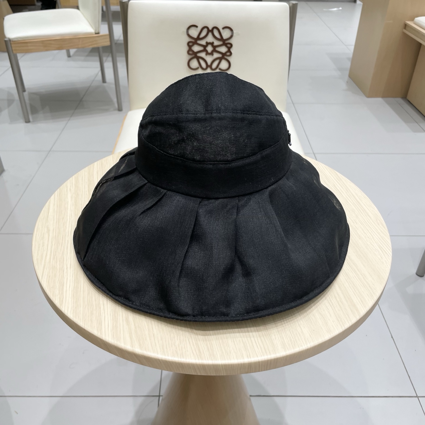  DIOR迪奥可扎马尾遮阳帽夏季网纱轻薄透气渔夫帽户外出游防晒太阳帽子女款 